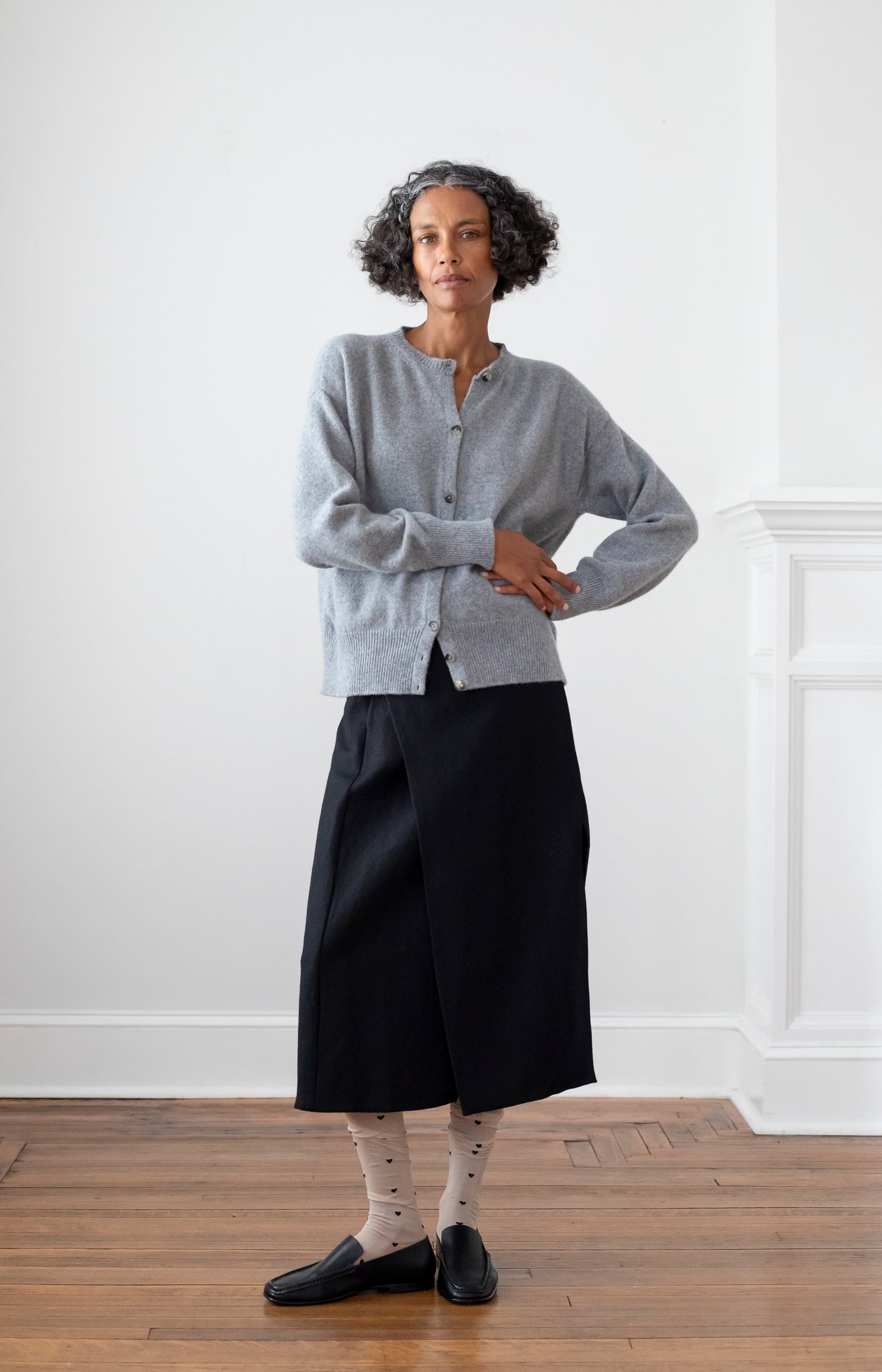 Grey Clelia Cardigan