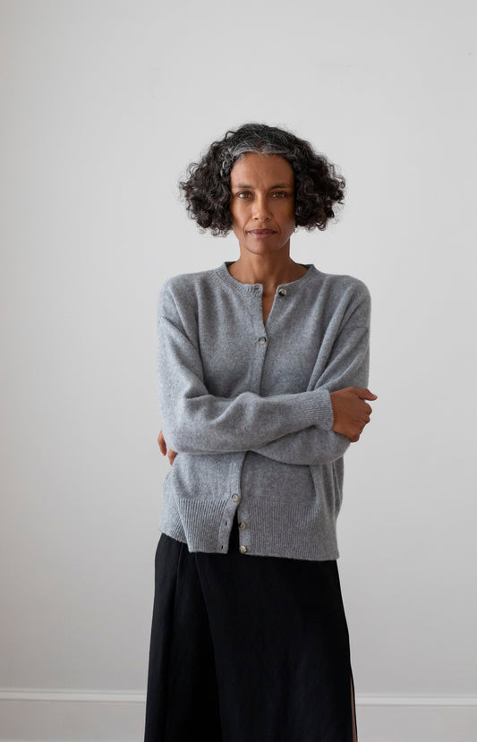Grey Clelia Cardigan
