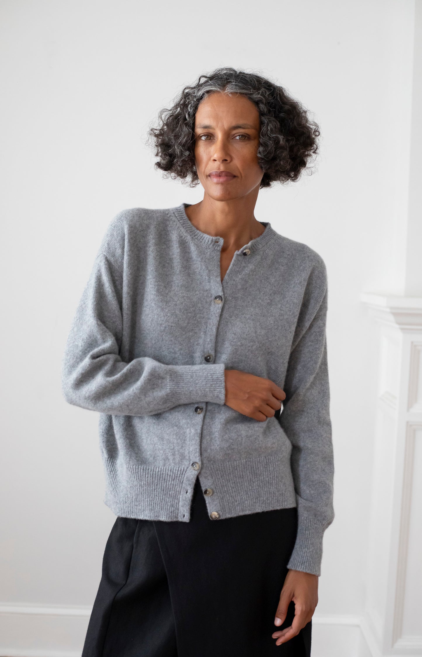 Grey Clelia Cardigan