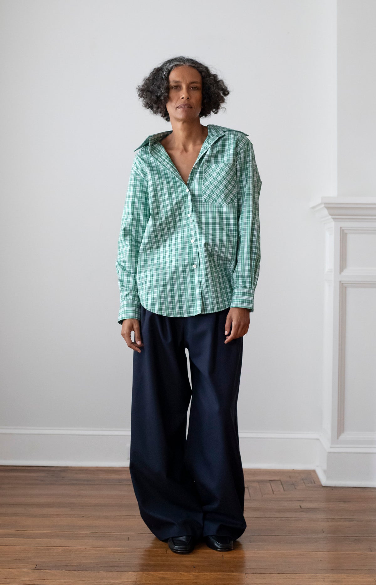 Navy Marco Pant