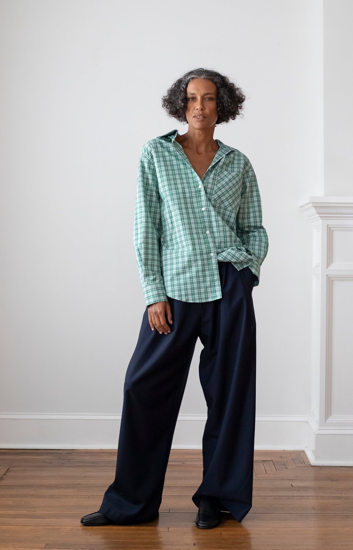 Navy Marco Pant