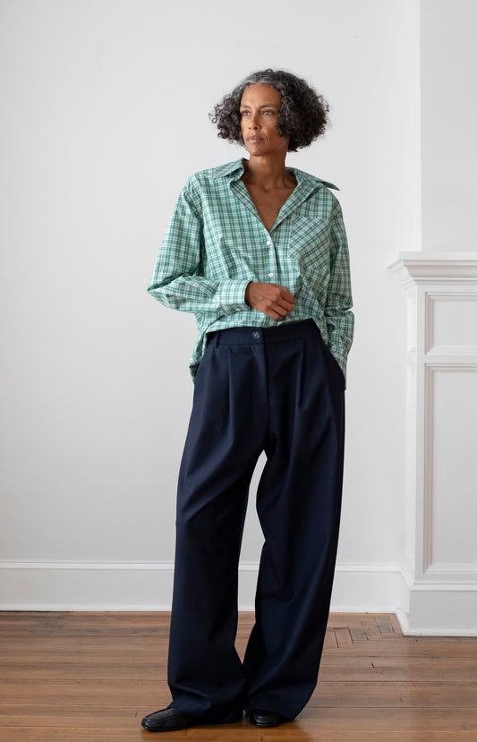 Navy Marco Pant