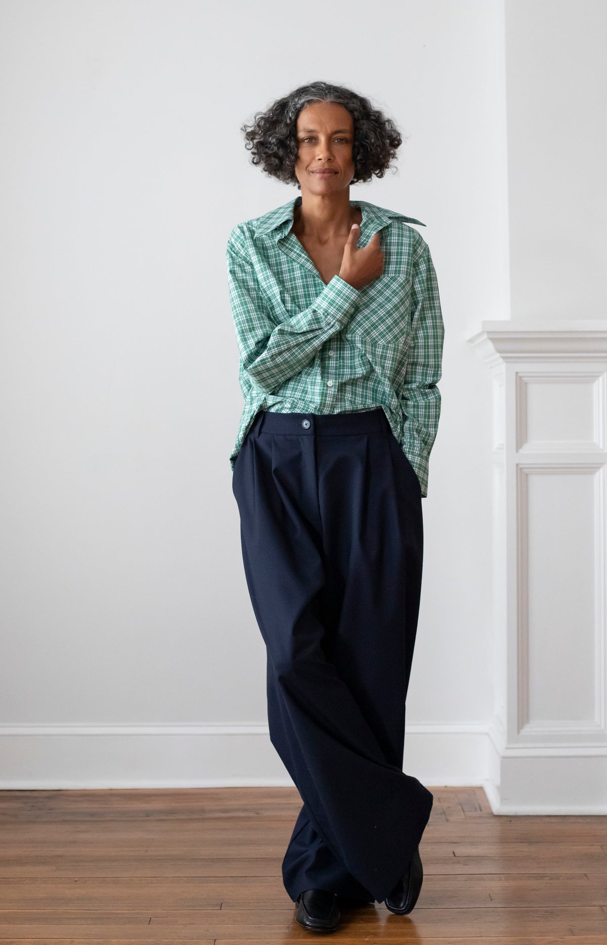 Navy Marco Pant
