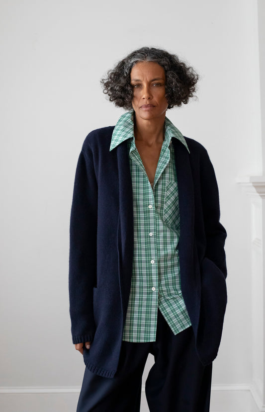 Navy Huey Cardigan