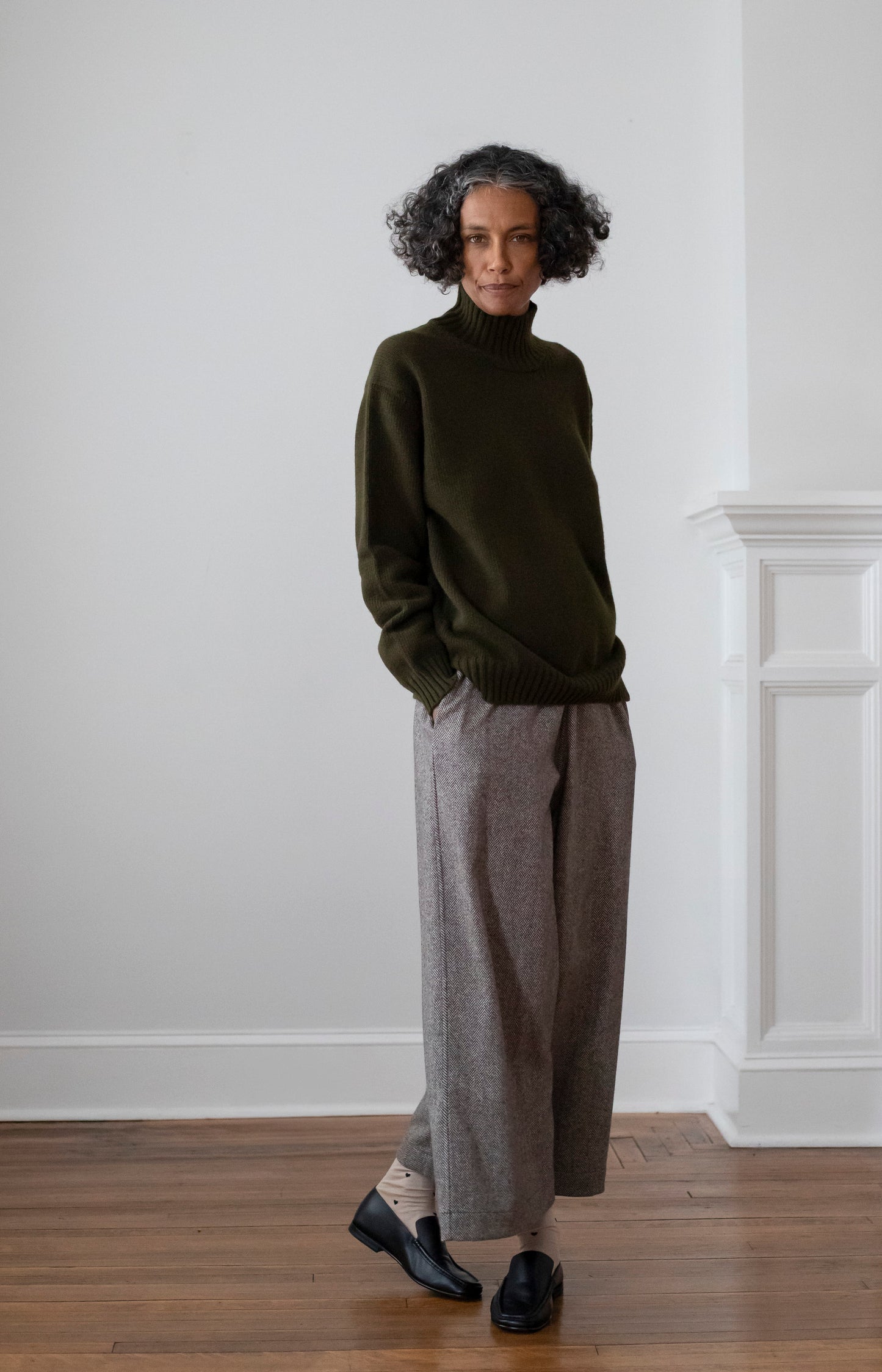 Herringbone Culottes