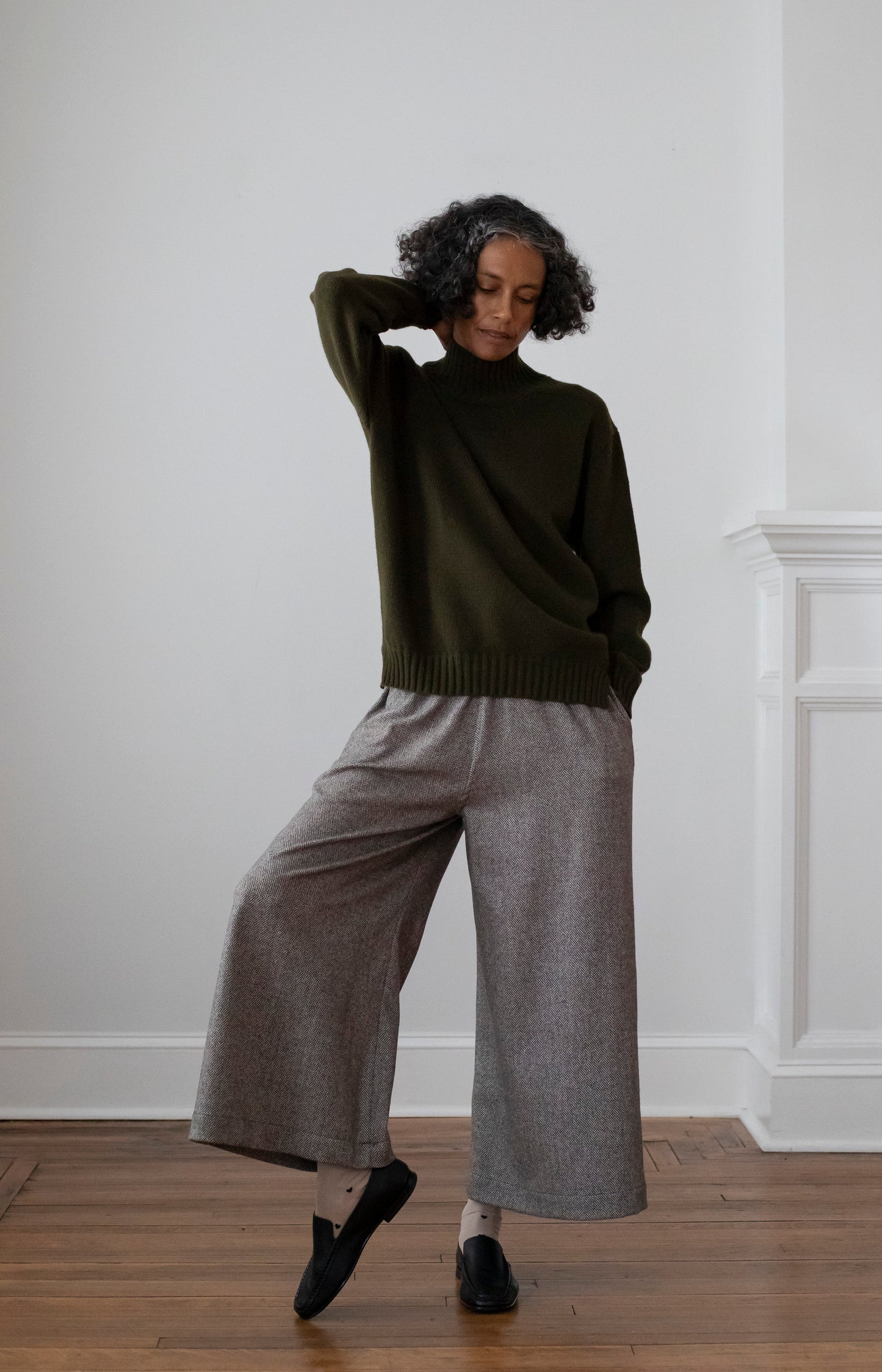 Herringbone Culottes