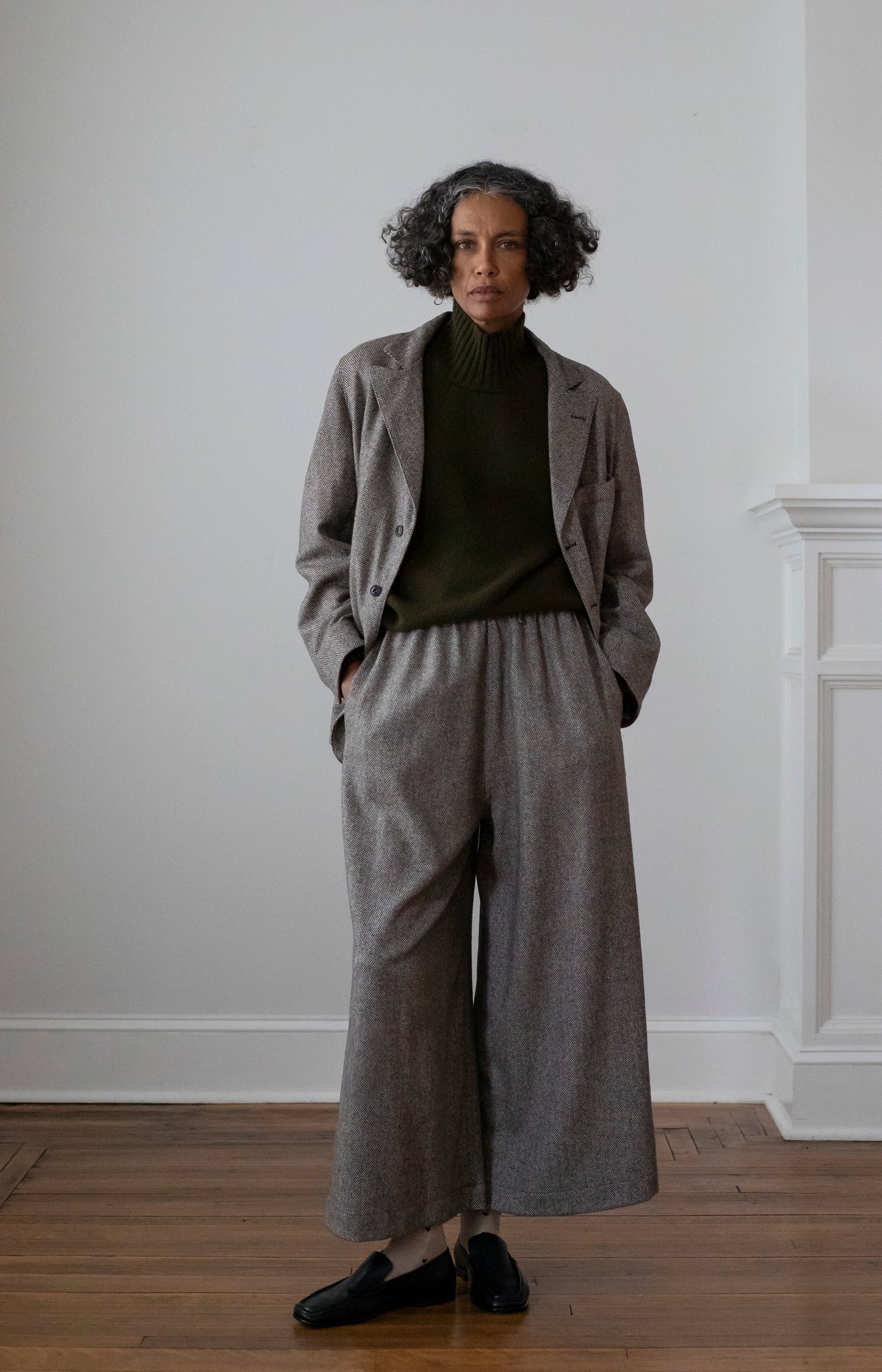 Herringbone Culottes