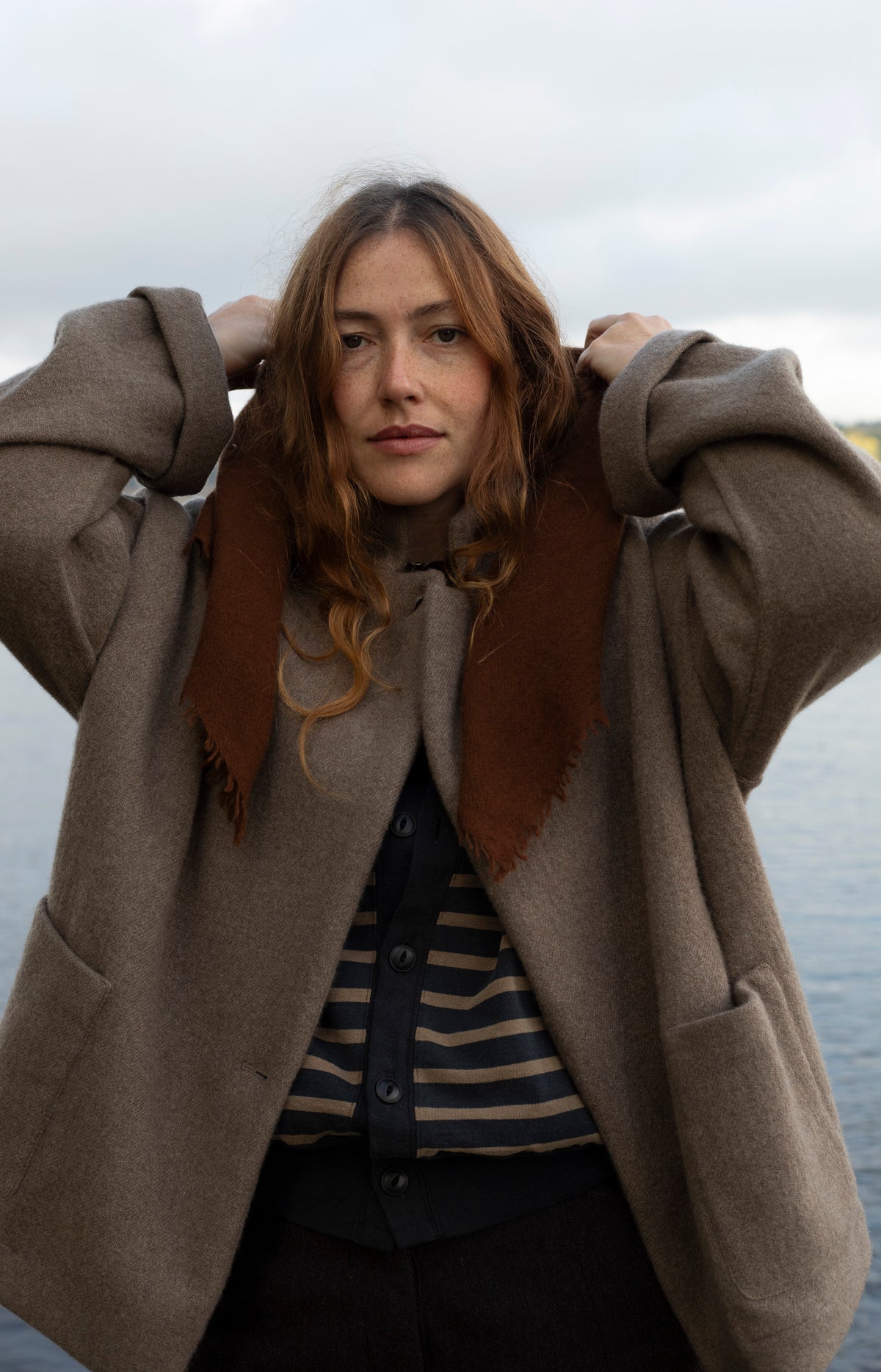 Spice Cashmere Scarf