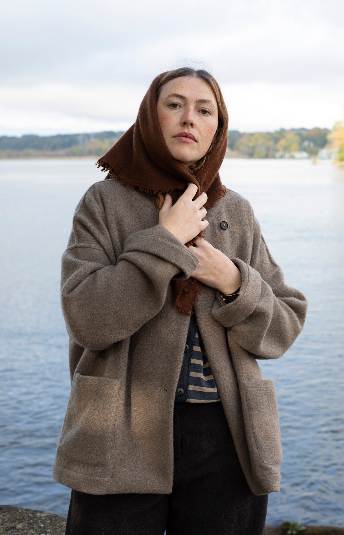 Spice Cashmere Scarf