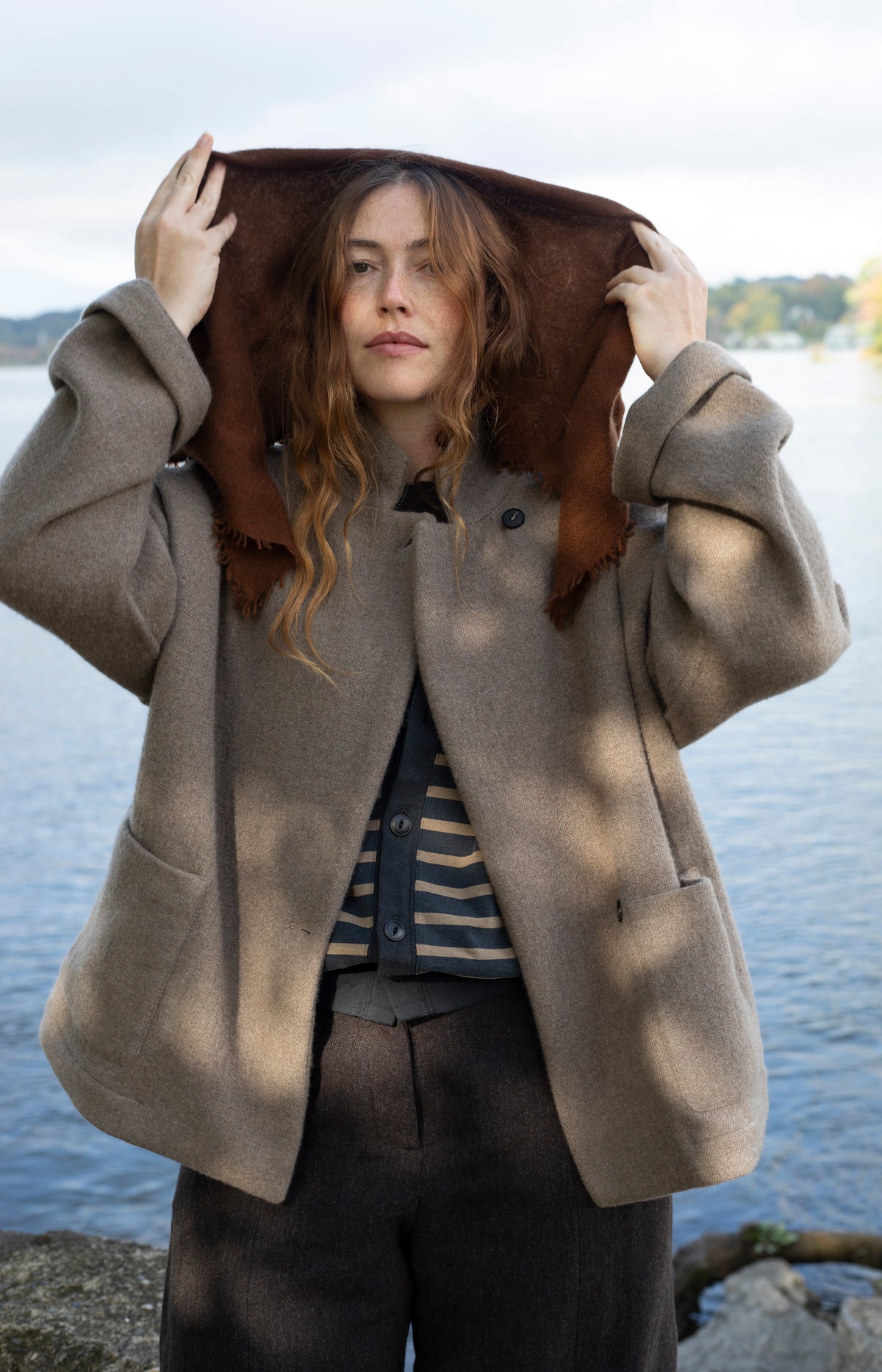 Spice Cashmere Scarf