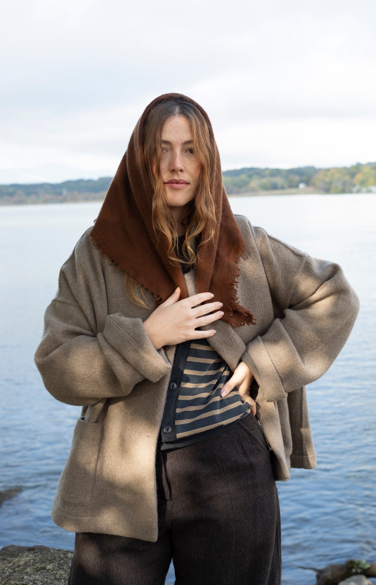 Spice Cashmere Scarf