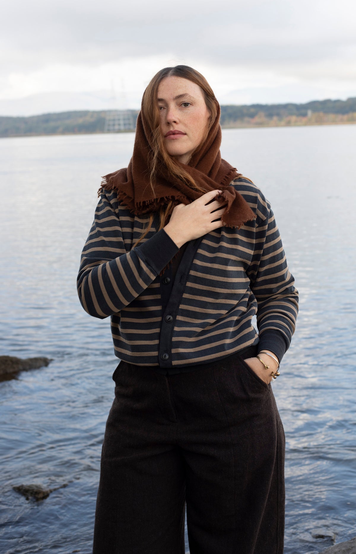 Spice Cashmere Scarf