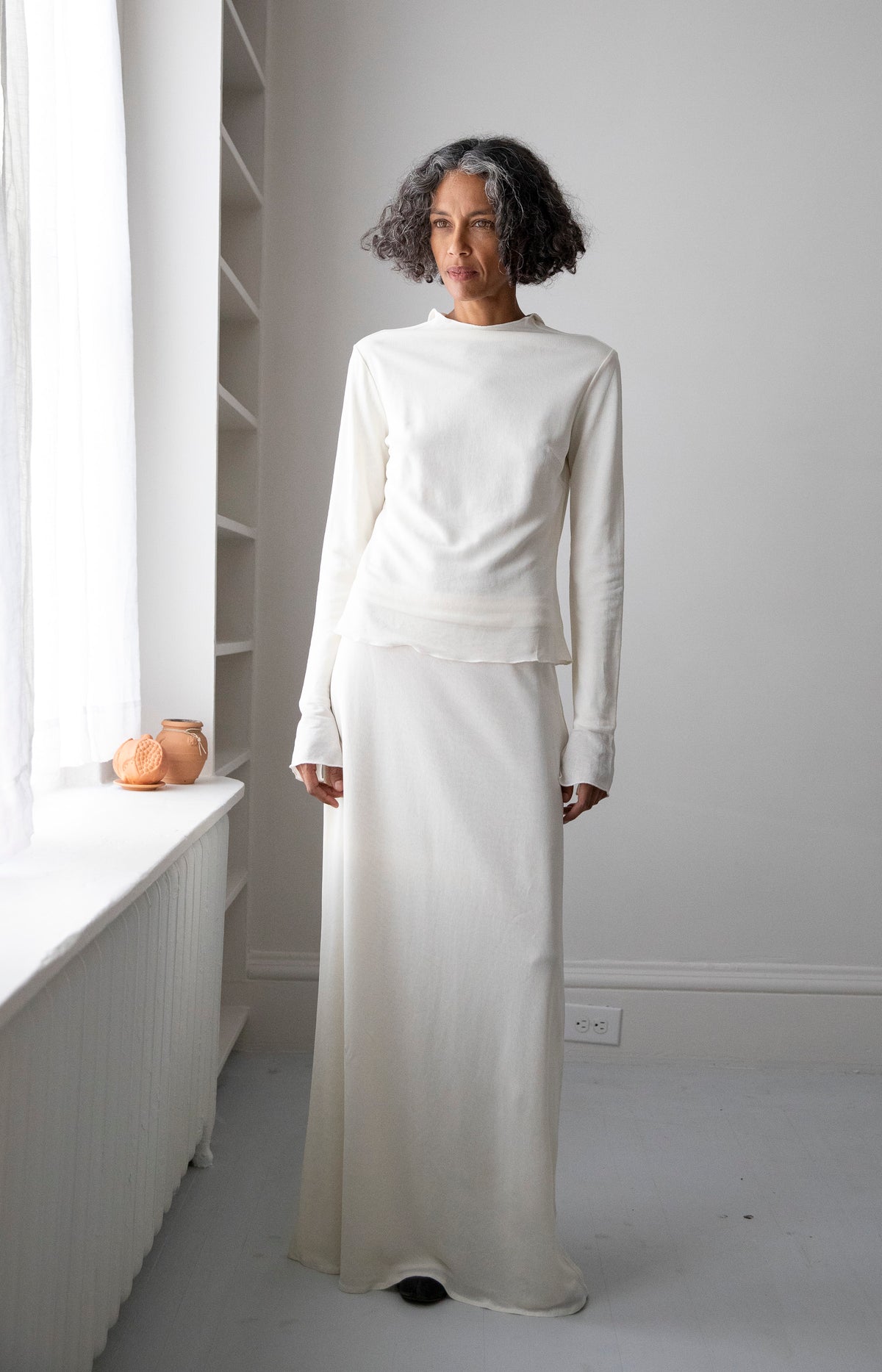 Natural Sheer Top