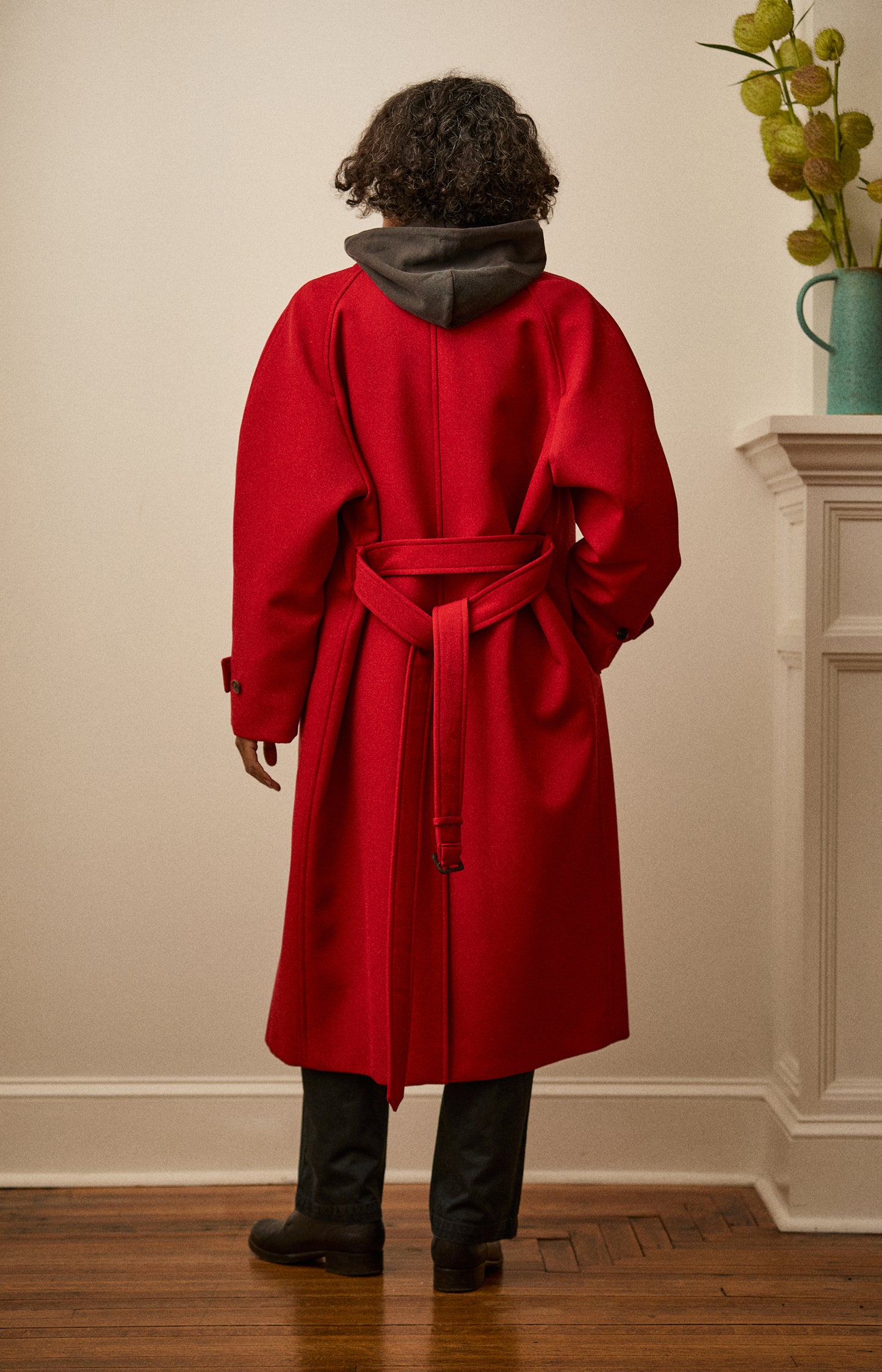 Twisted Double Cloth Coat