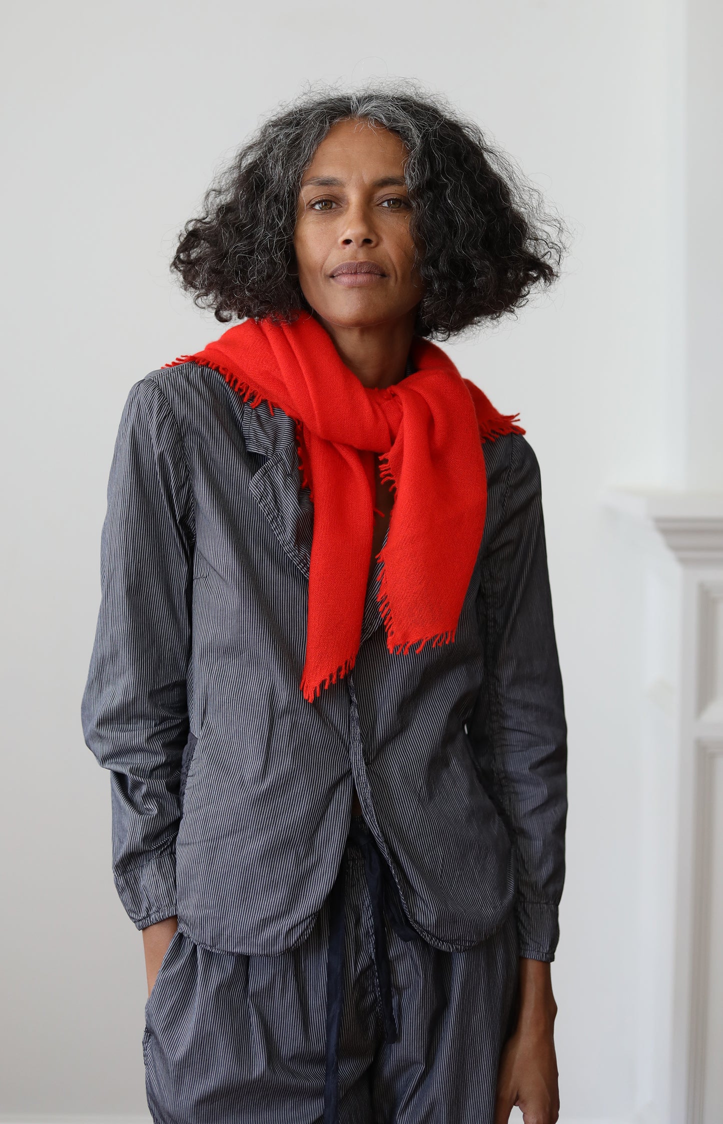 Poppy Cashmere Scarf