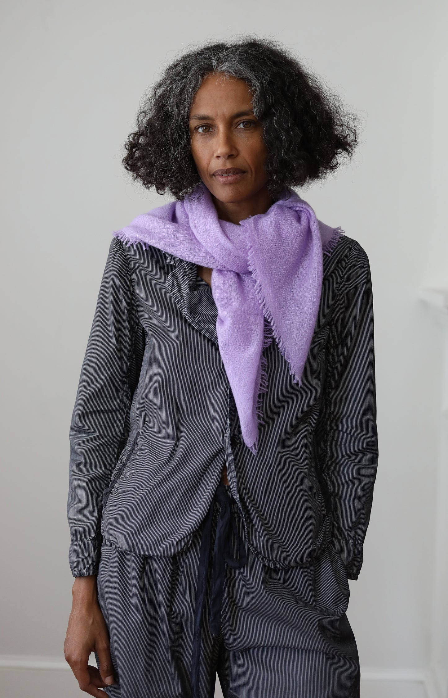 Lilac Cashmere Scarf