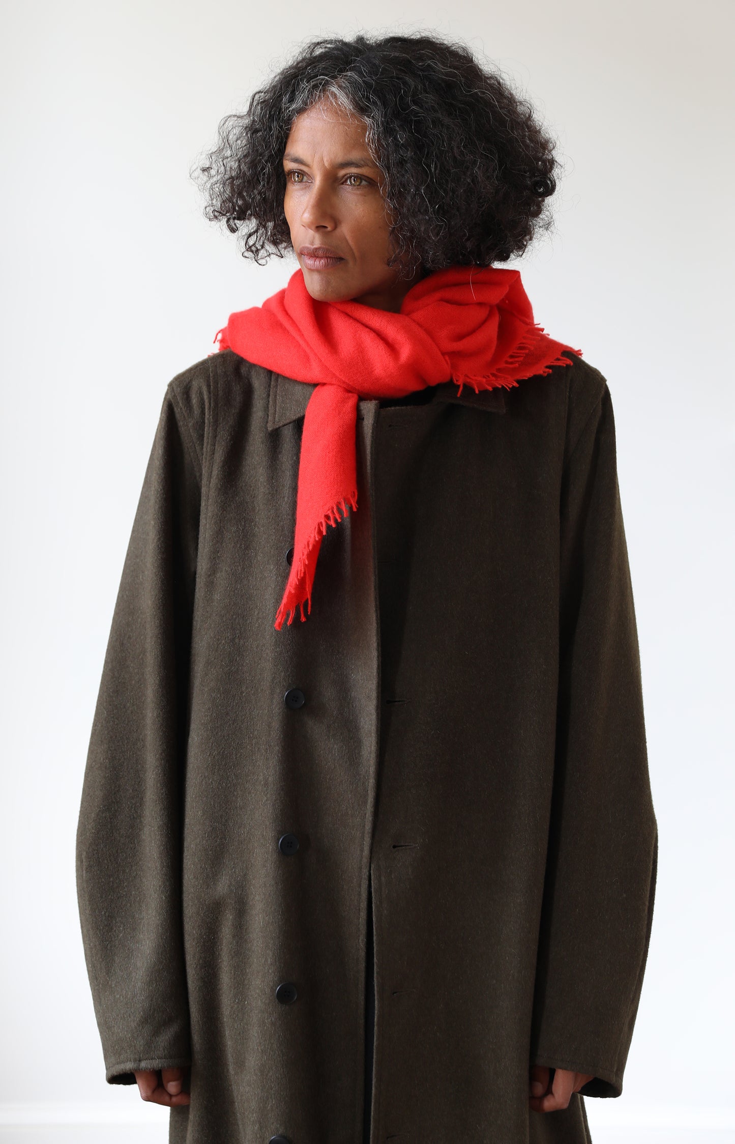 Tomato Cashmere Scarf