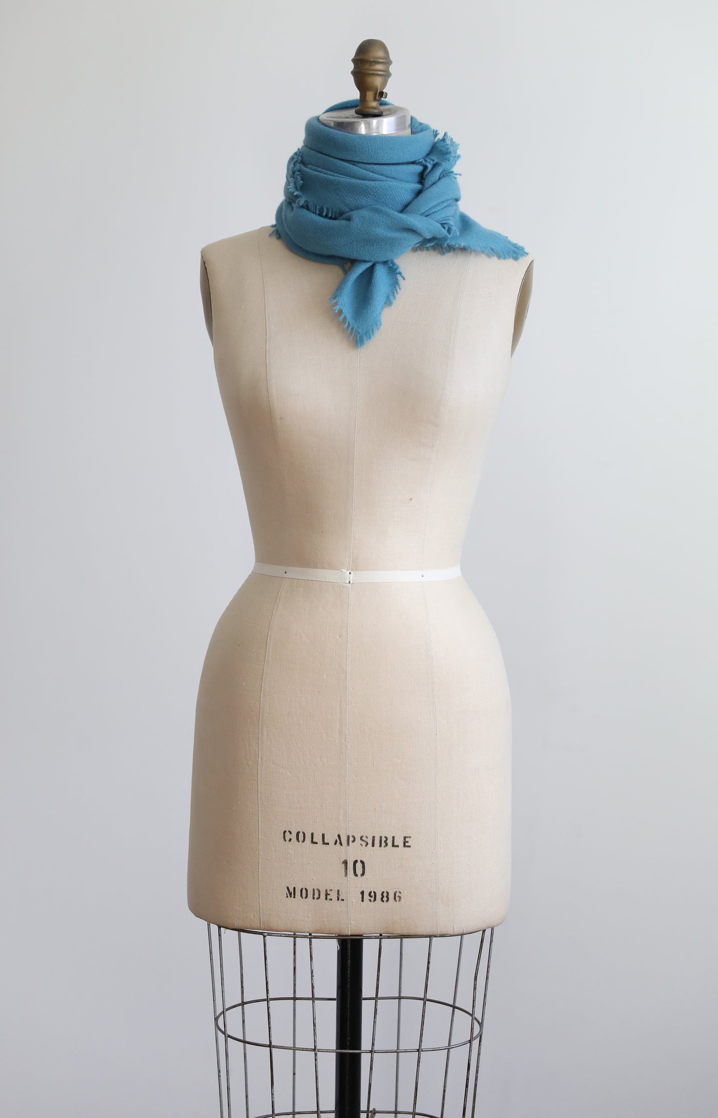 Aquamarine Cashmere Scarf