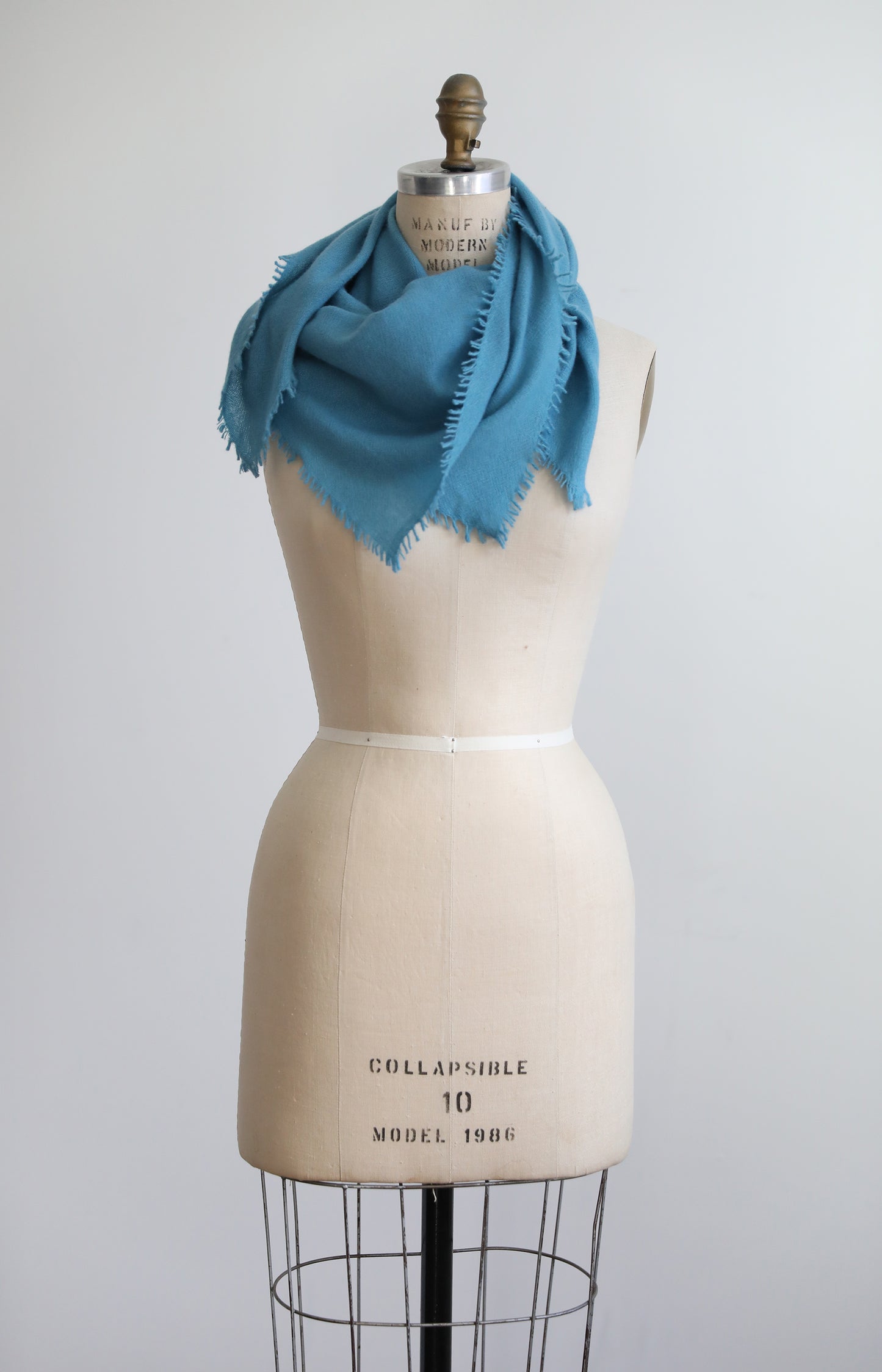 Aquamarine Cashmere Scarf