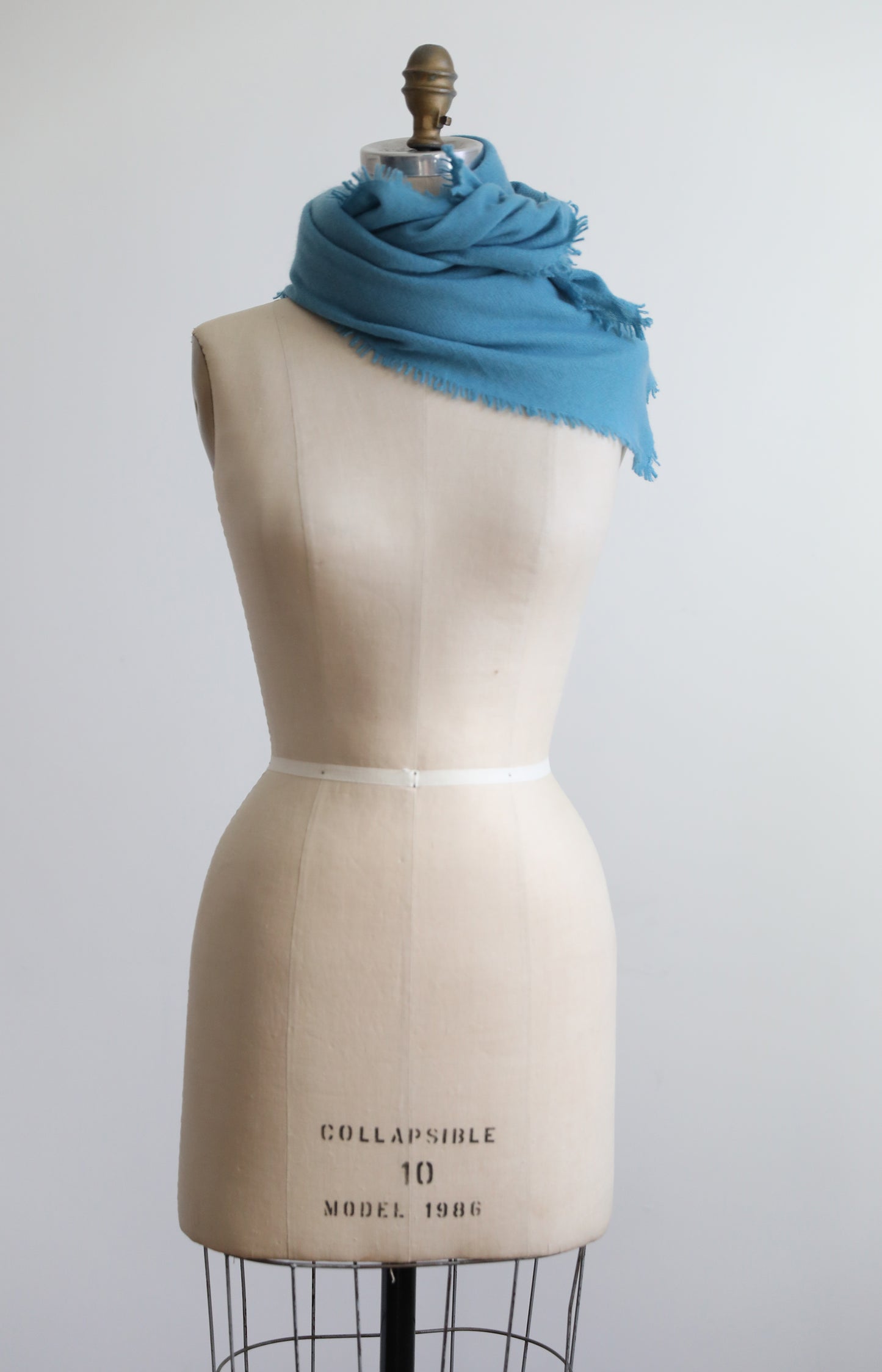 Aquamarine Cashmere Scarf