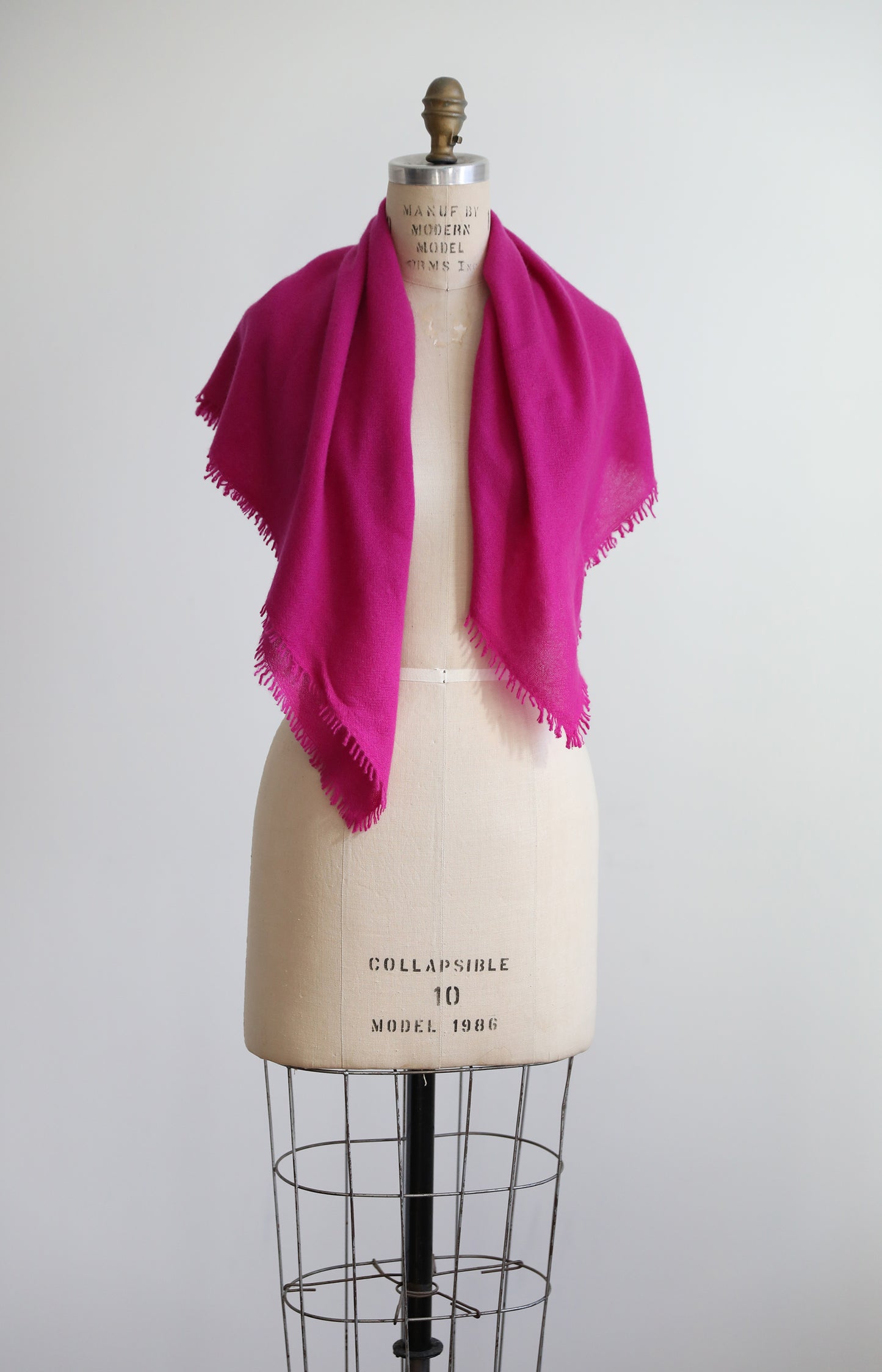Magenta Cashmere Scarf