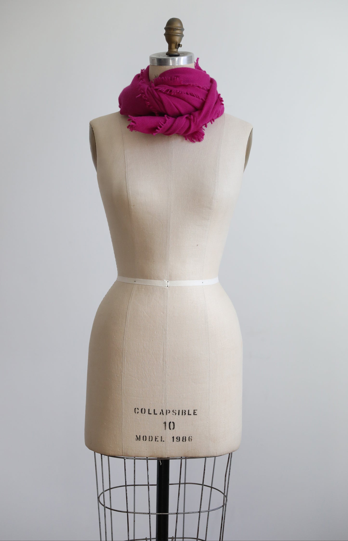 Magenta Cashmere Scarf