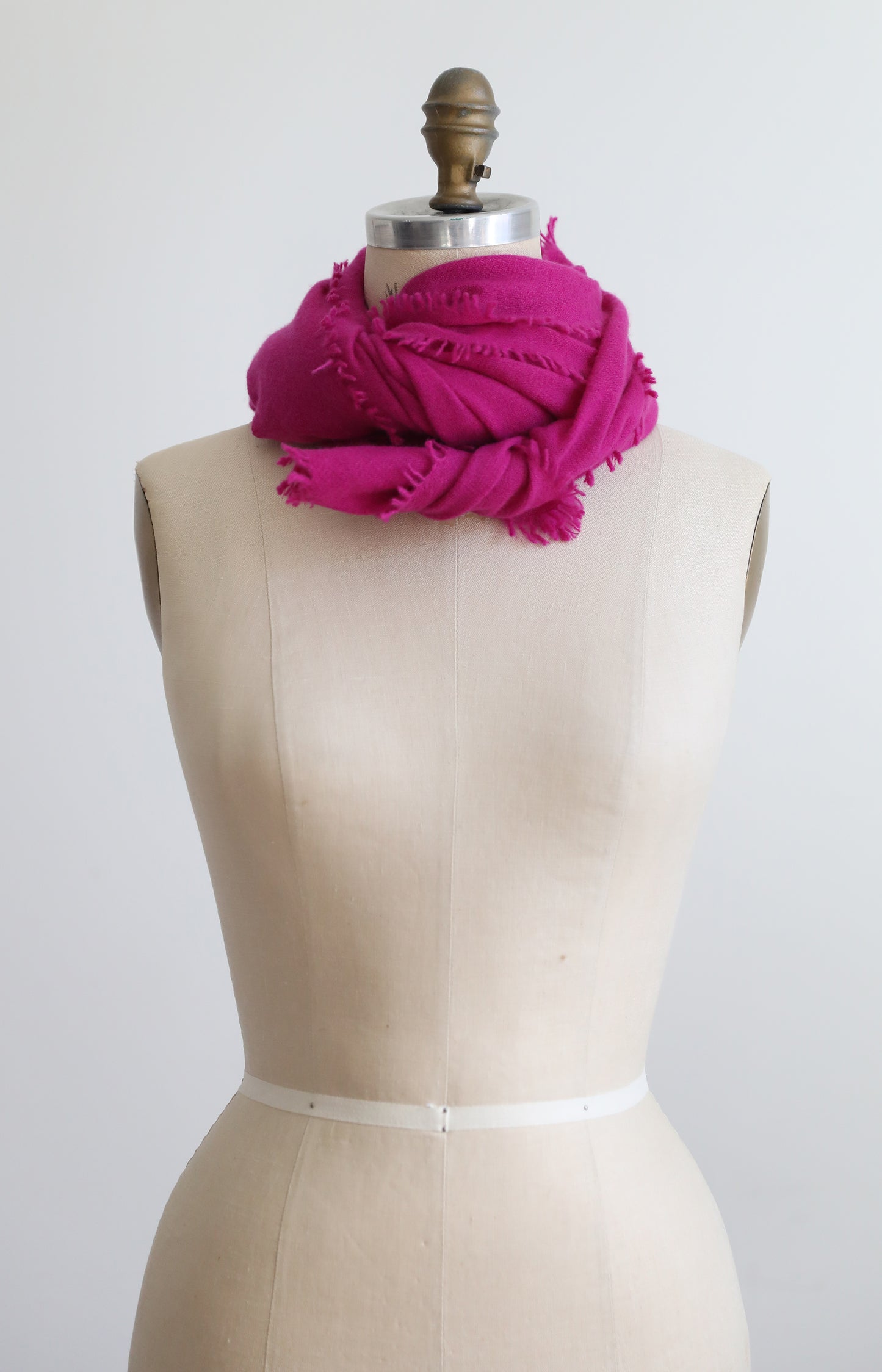 Magenta Cashmere Scarf