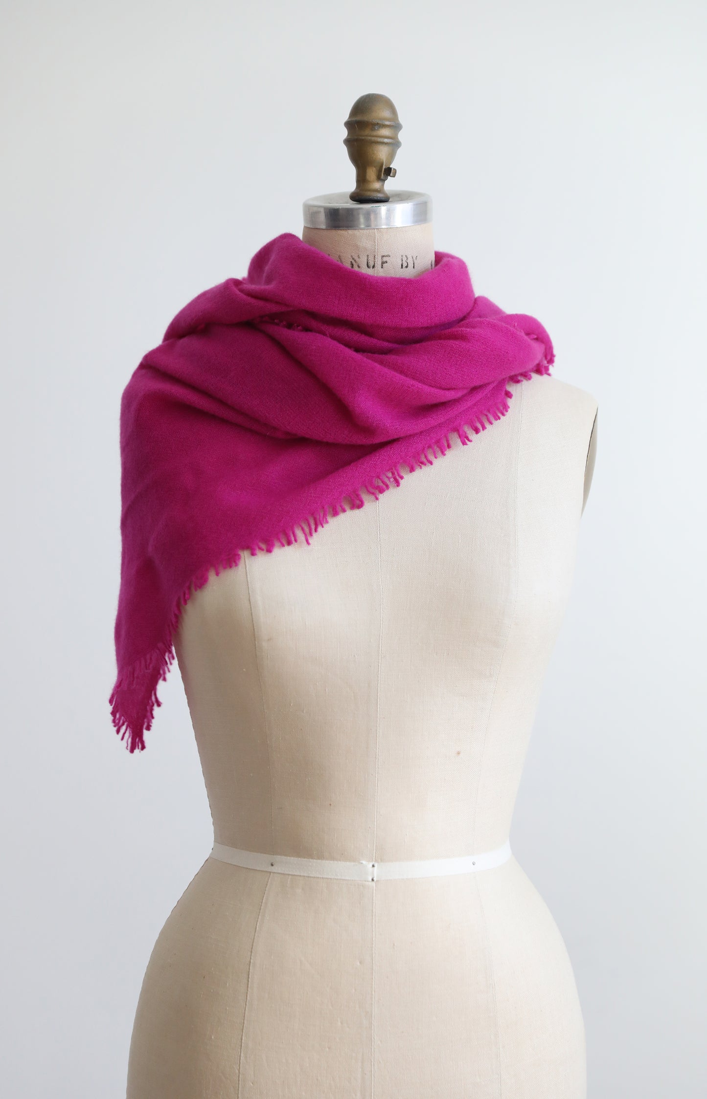 Magenta Cashmere Scarf