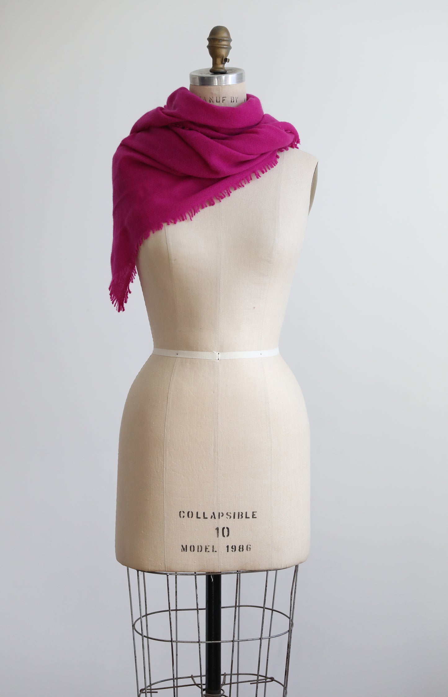 Magenta Cashmere Scarf