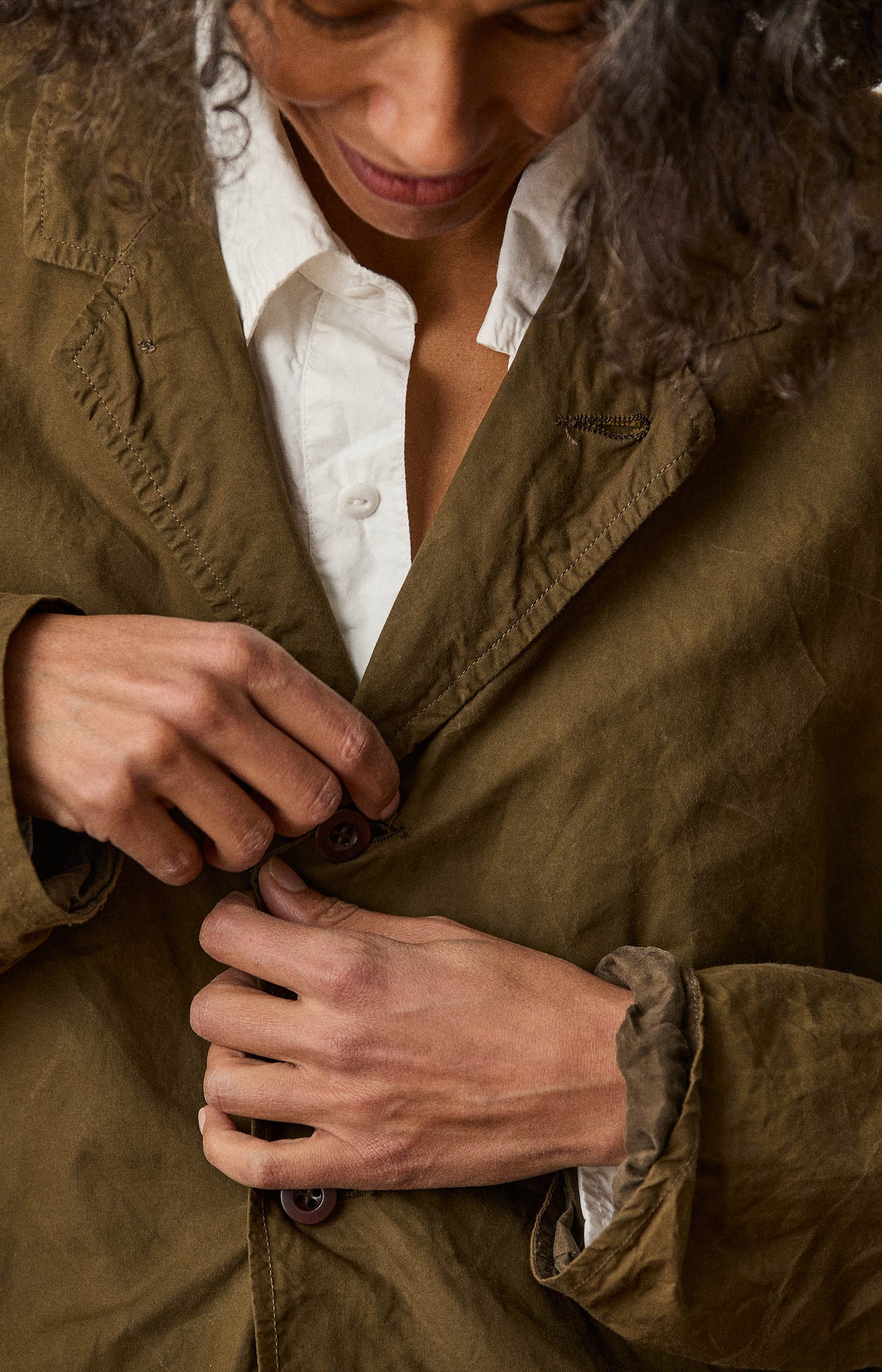Khaki Cotton P3 Jacket