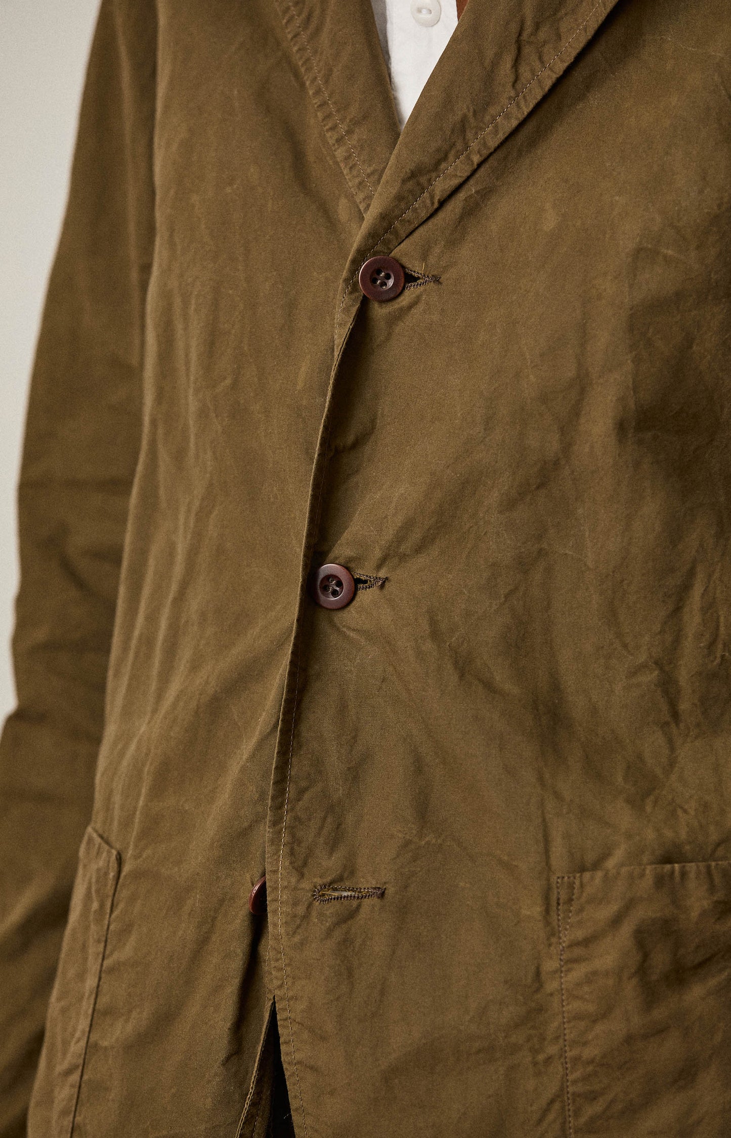 Khaki Cotton P3 Jacket