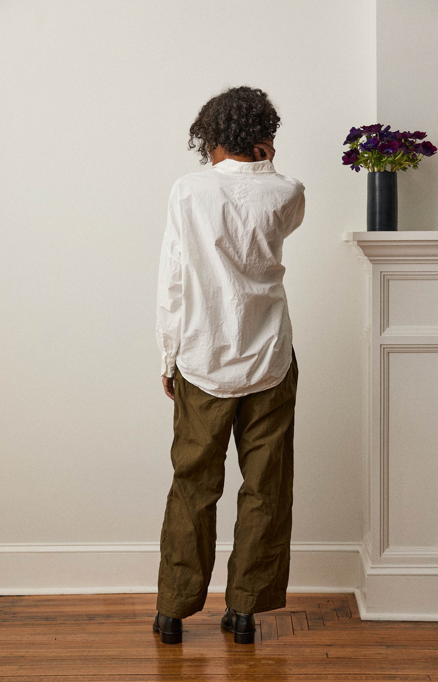 Khaki Coulisse Pants