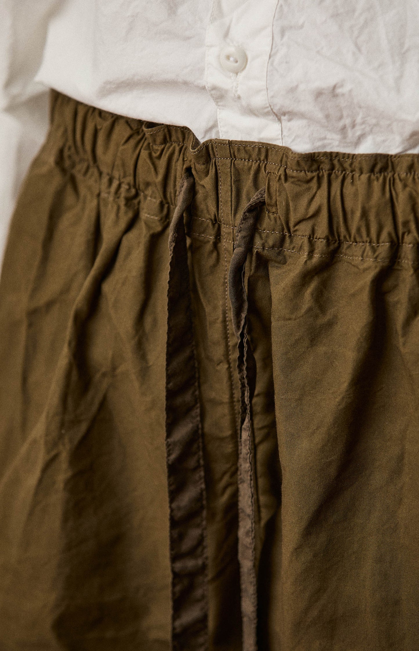 Khaki Coulisse Pants