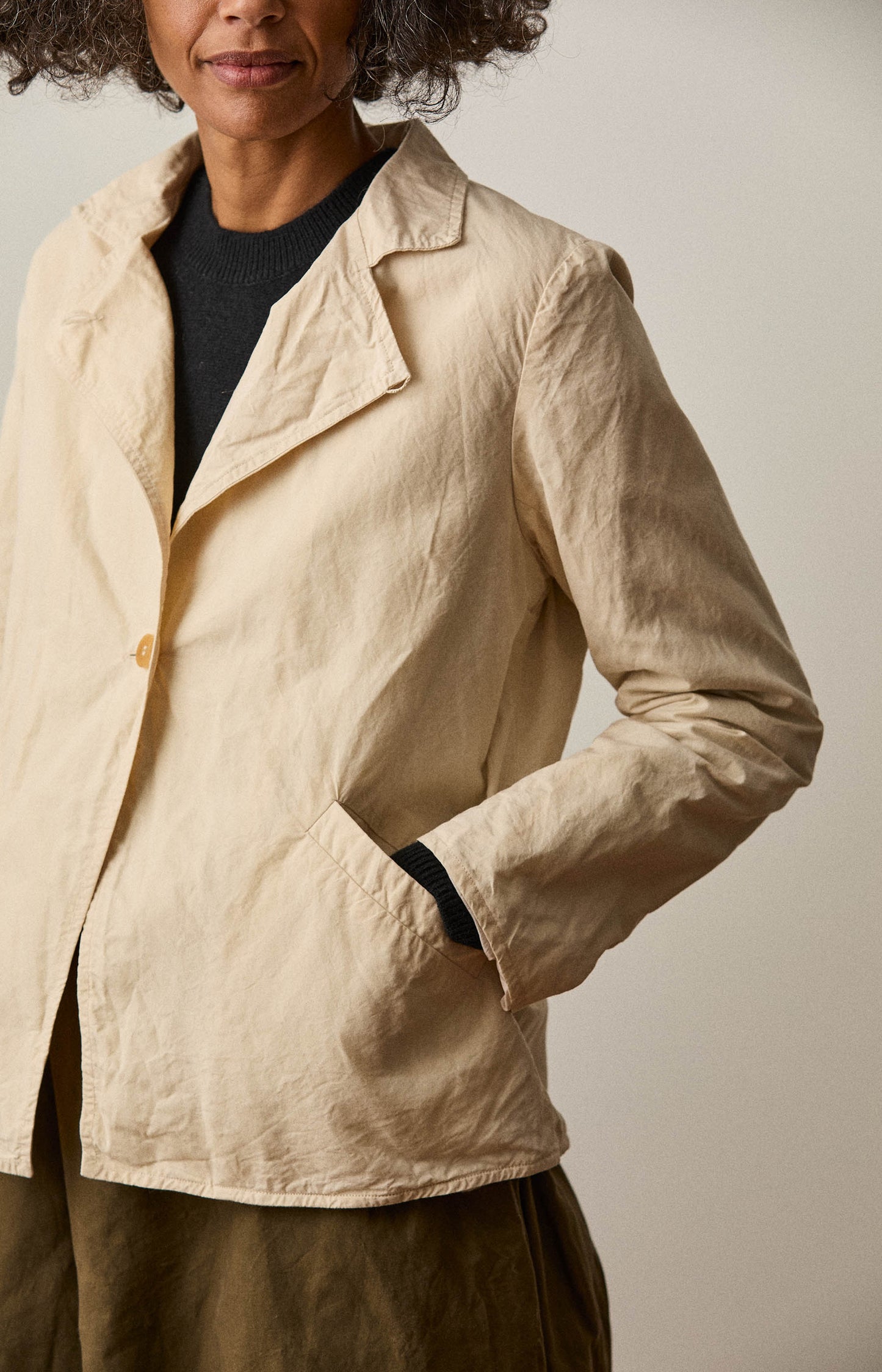 Natural Cotton Lina Jacket