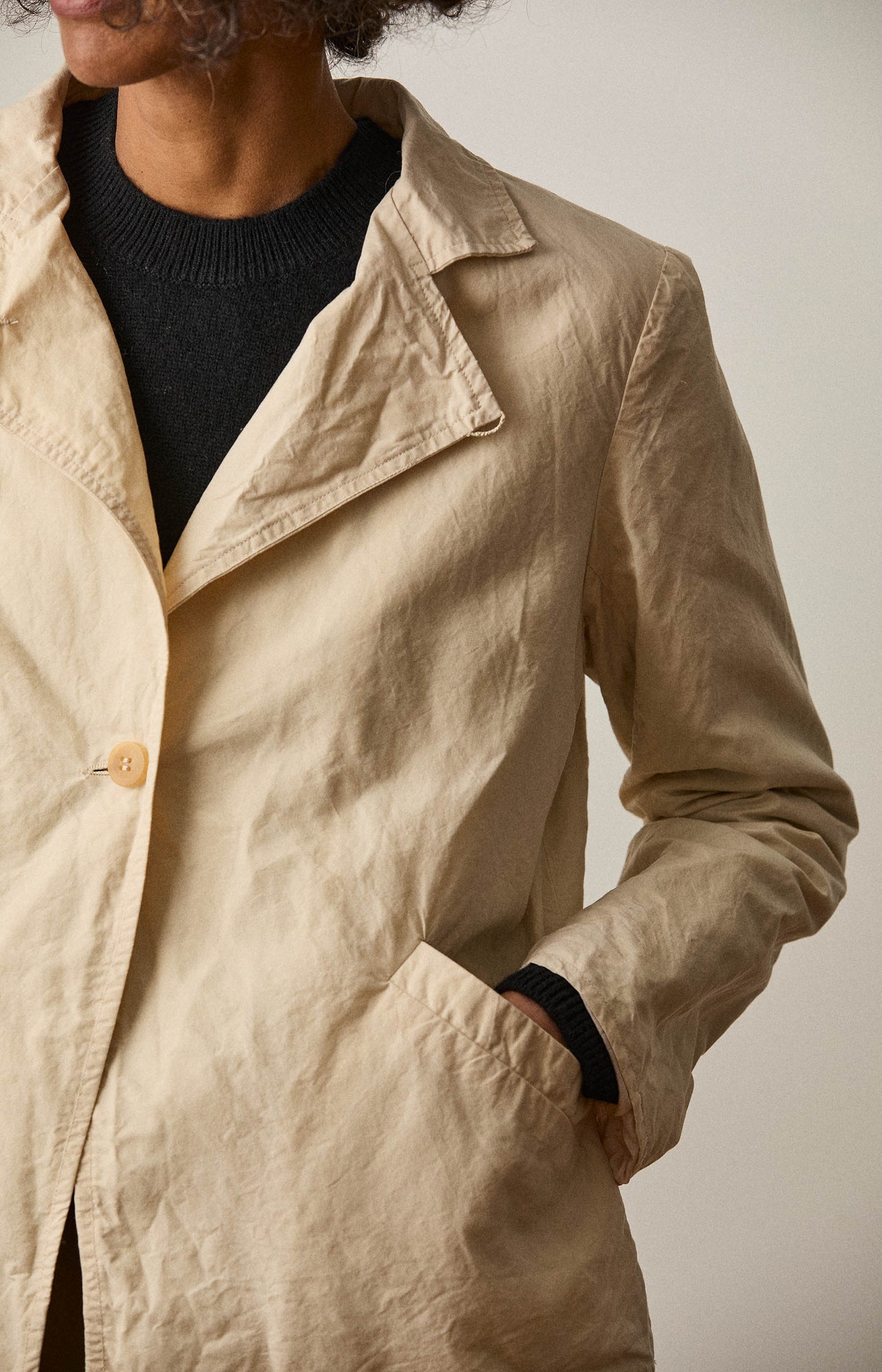 Natural Cotton Lina Jacket