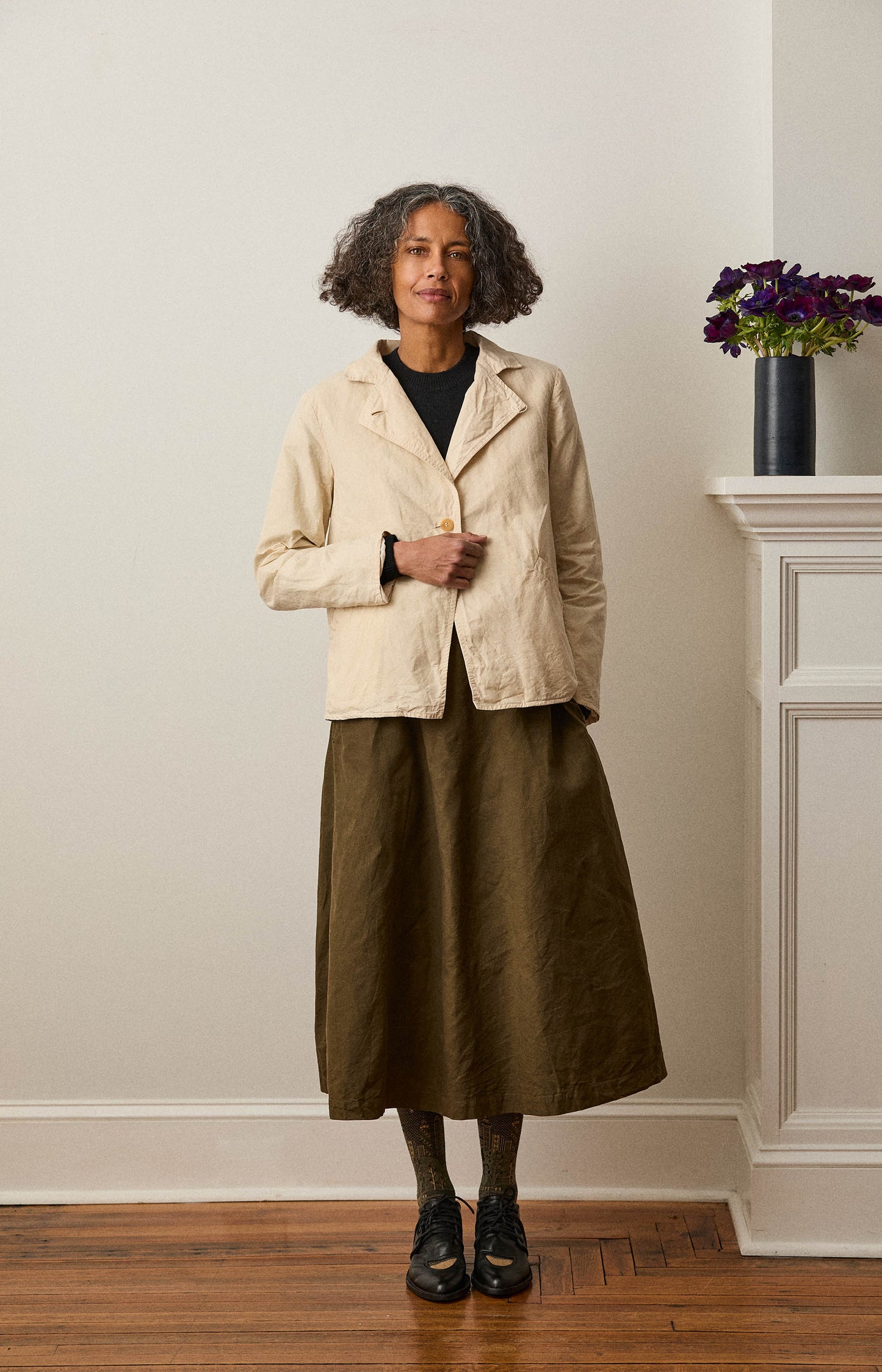 Natural Cotton Lina Jacket
