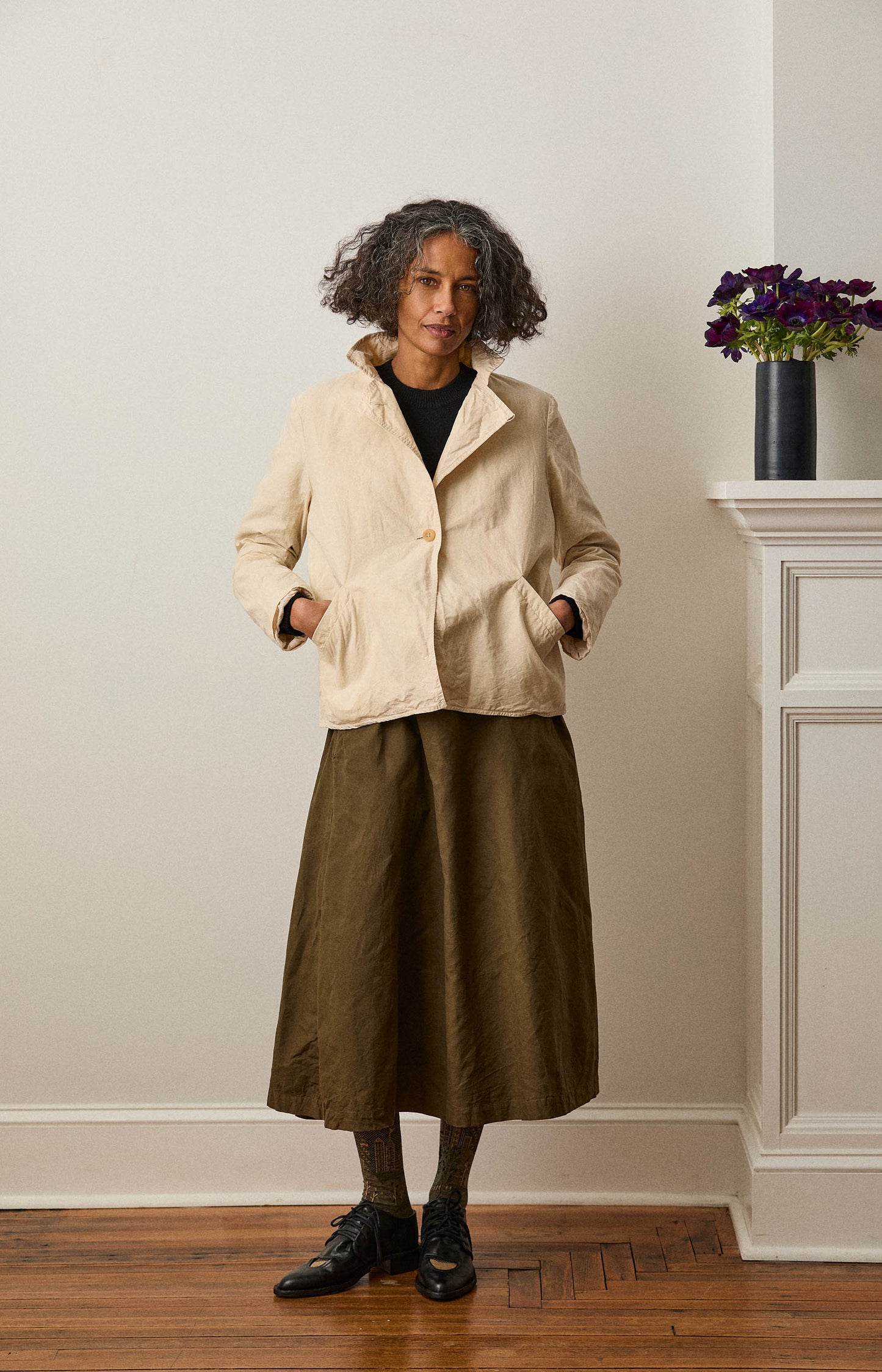 Natural Cotton Lina Jacket