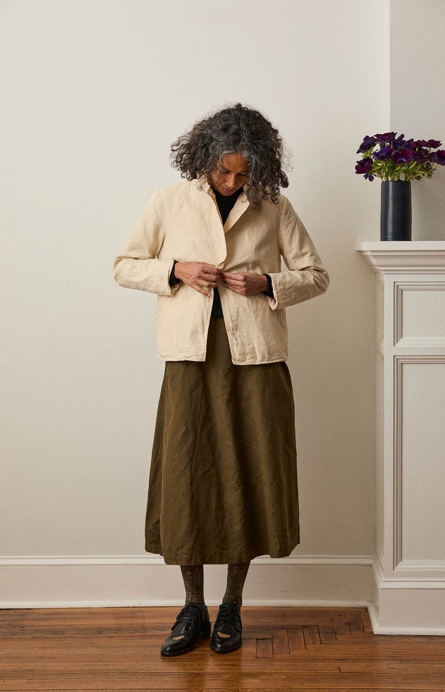 Natural Cotton Lina Jacket