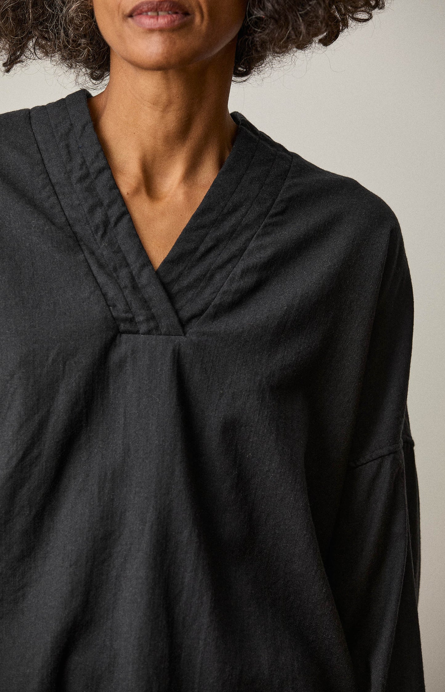 Black Wool AXL Shirt