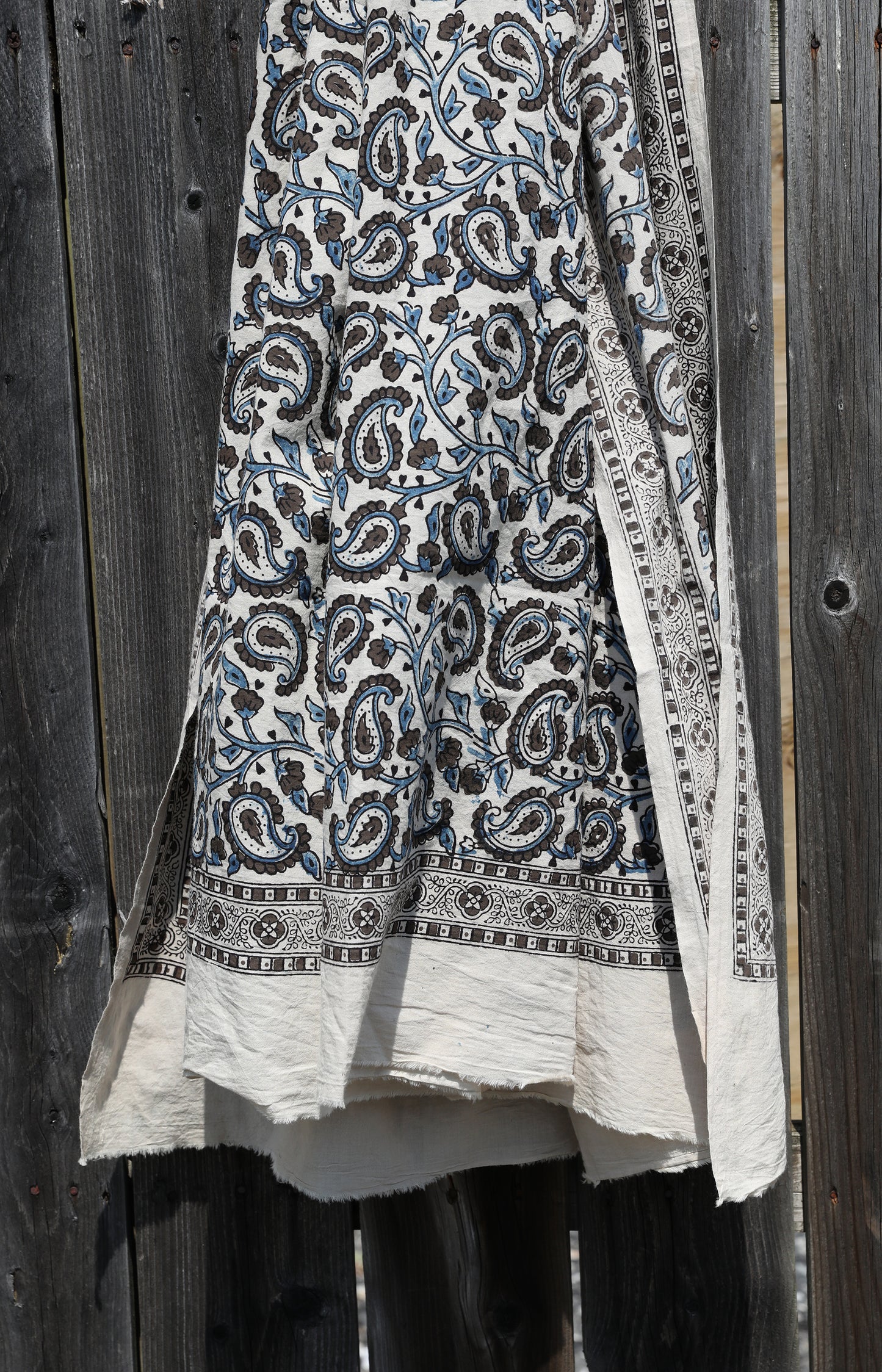 Wood Block Sarong 4