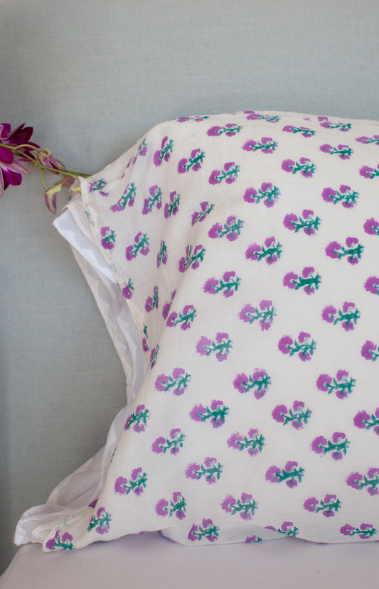 Violet Booti Floral Pillowcases