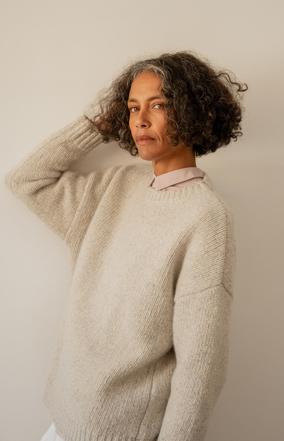 Greige Chunky Sweater