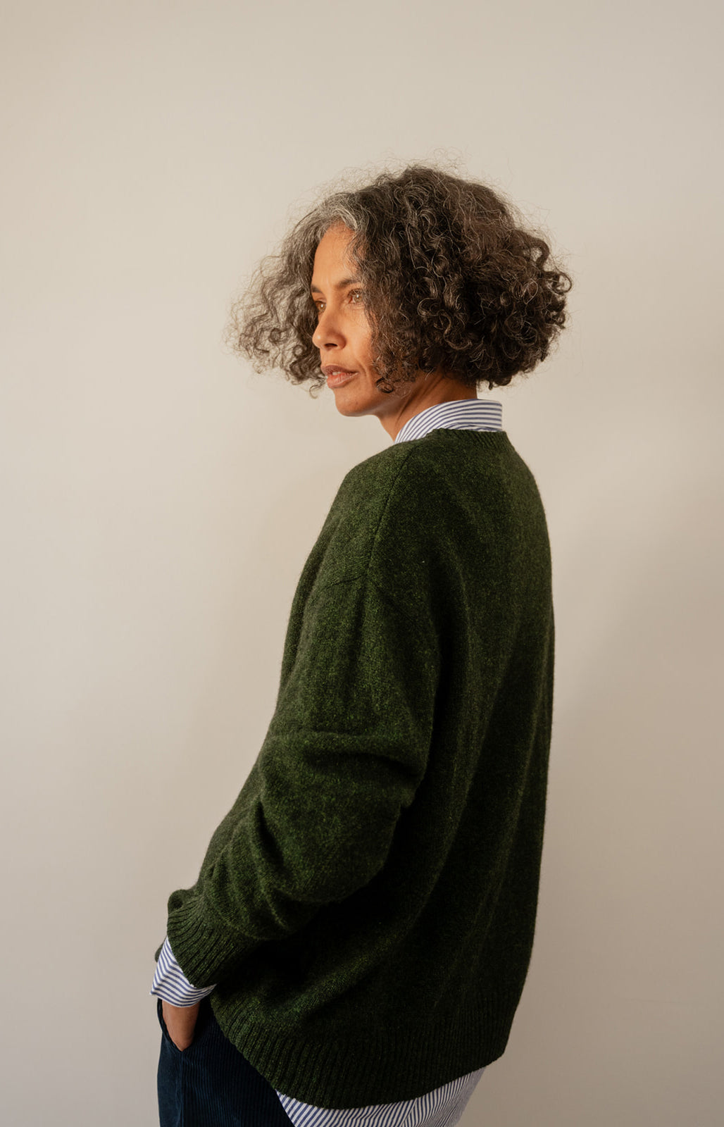 Forest V Neck Sweater