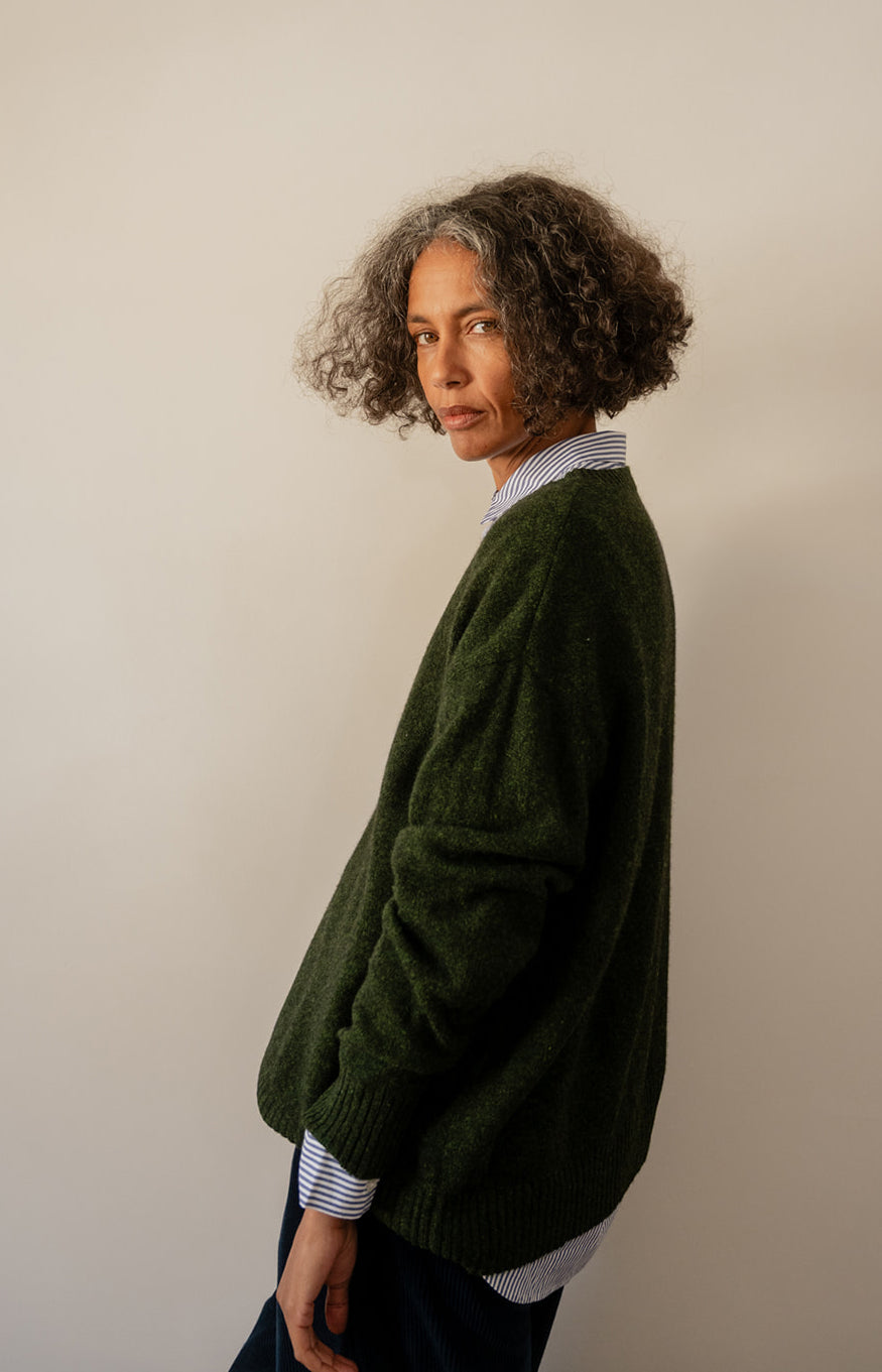 Forest V Neck Sweater