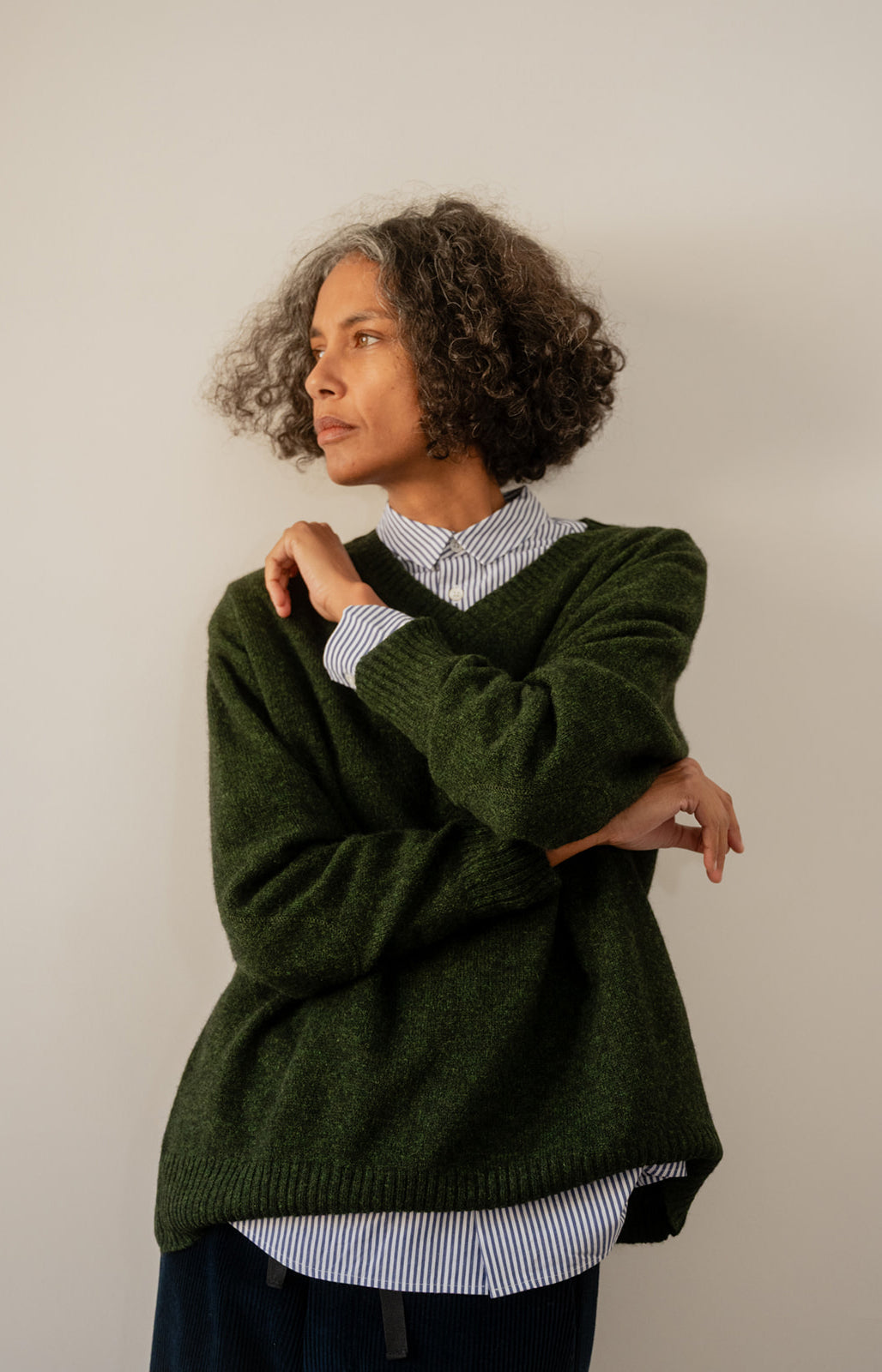 Forest V Neck Sweater