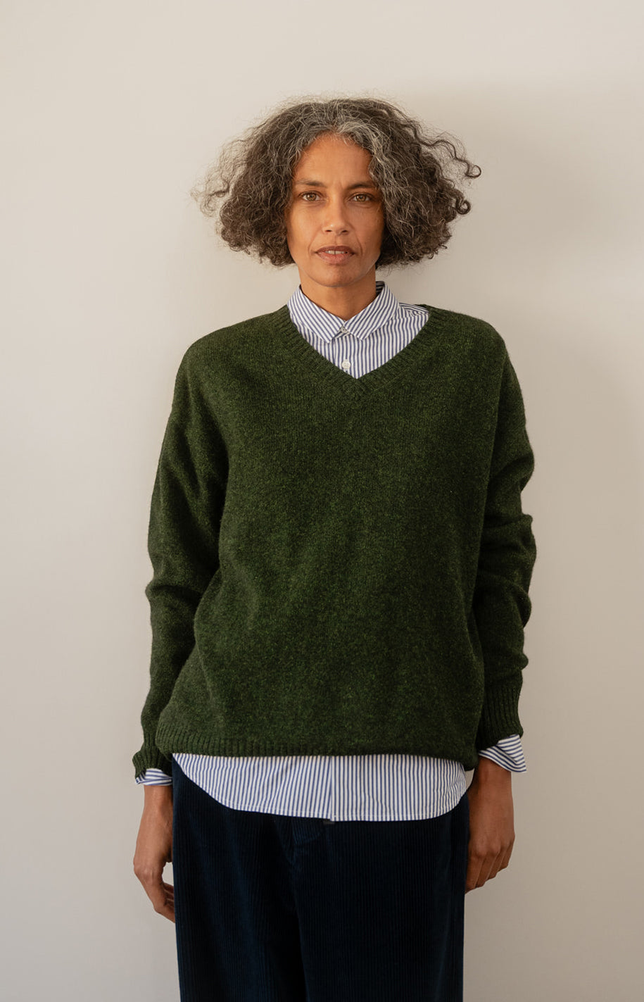 Forest V Neck Sweater