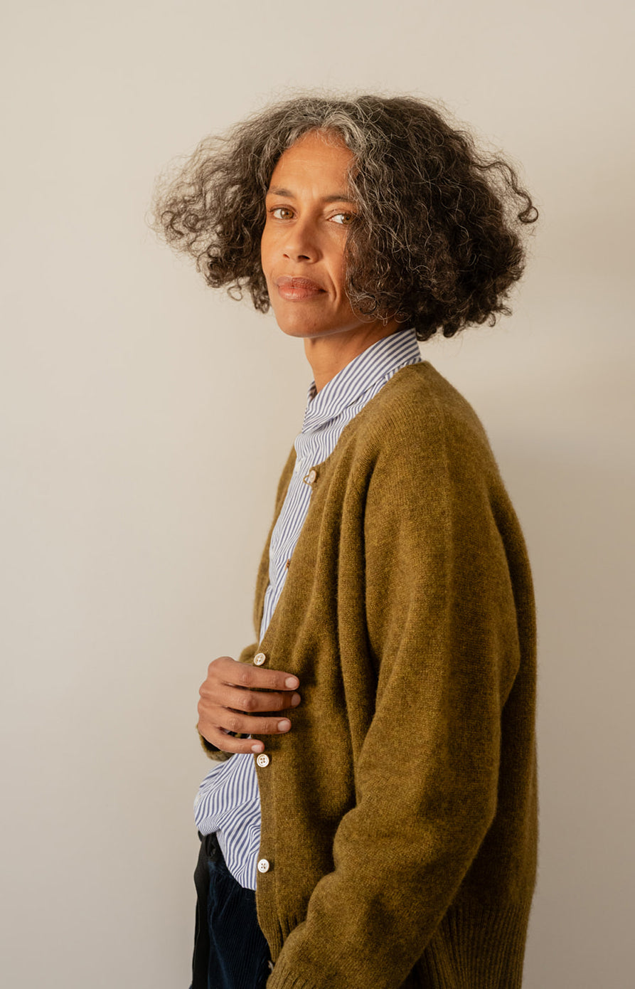 Olive Cardigan
