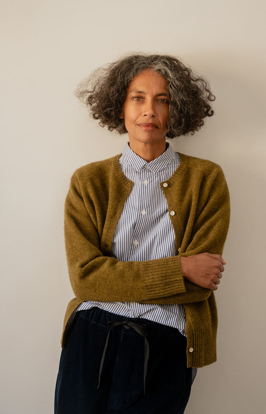 Olive Cardigan