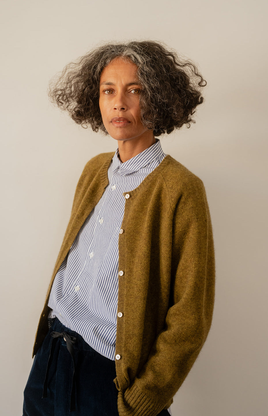 Olive Cardigan
