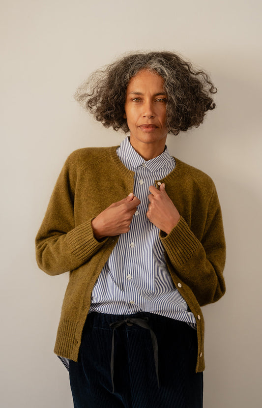 Olive Cardigan